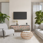 BUILDING THE FUTURE Móvel de TV com 3 Portas em Acabamento Preto