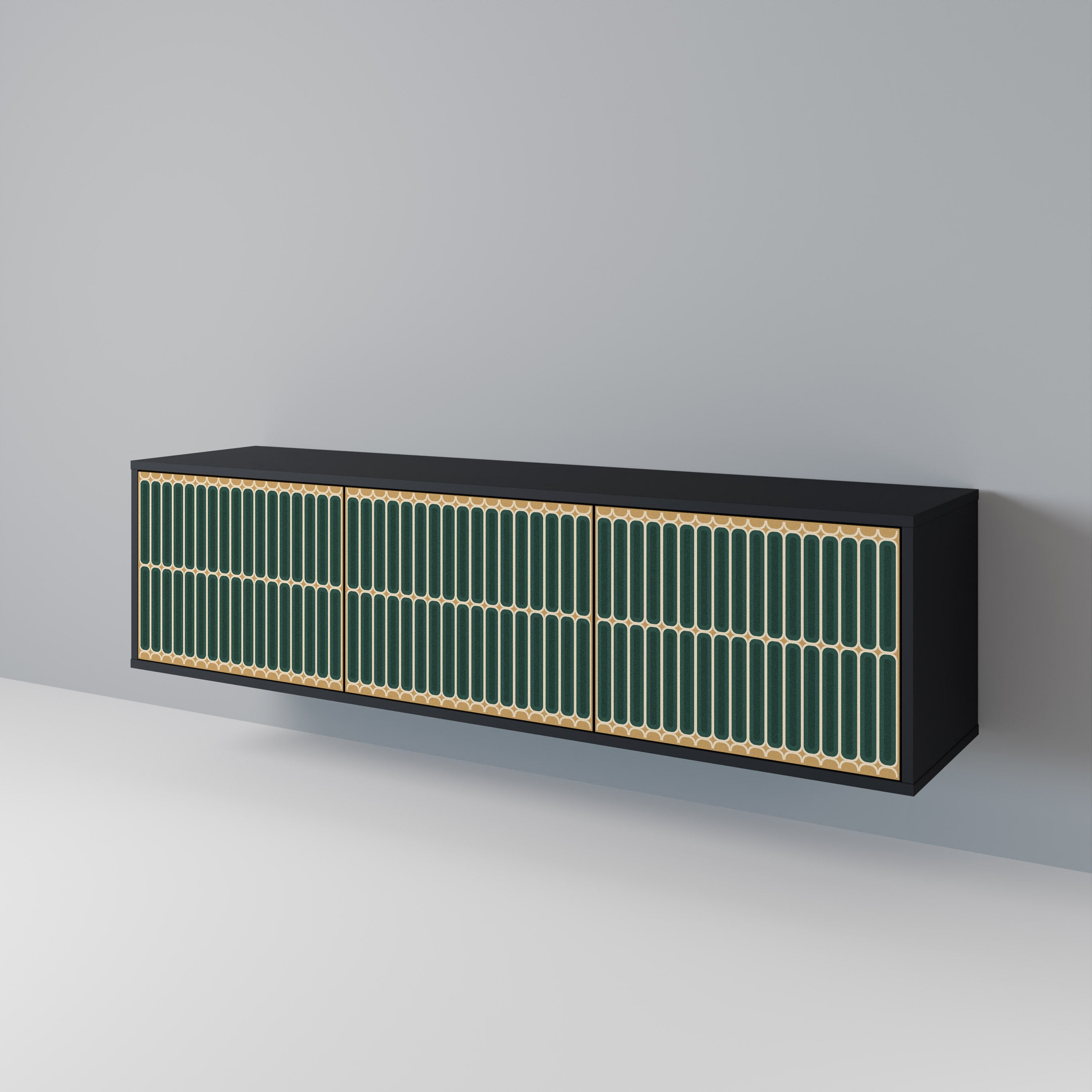 ILUSION GATE 3-Door TV Cabinet