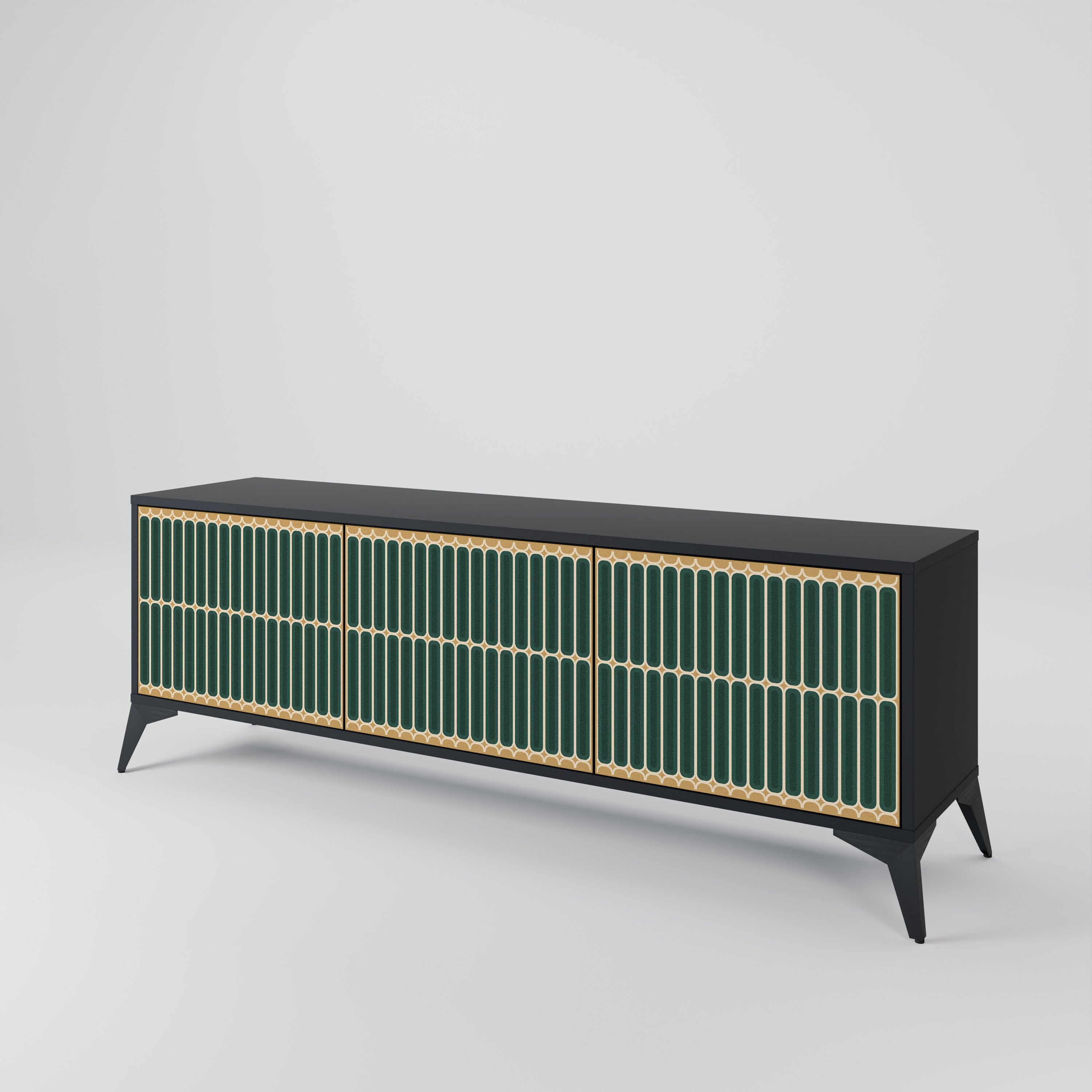 ILUSION GATE 3-Door TV Cabinet