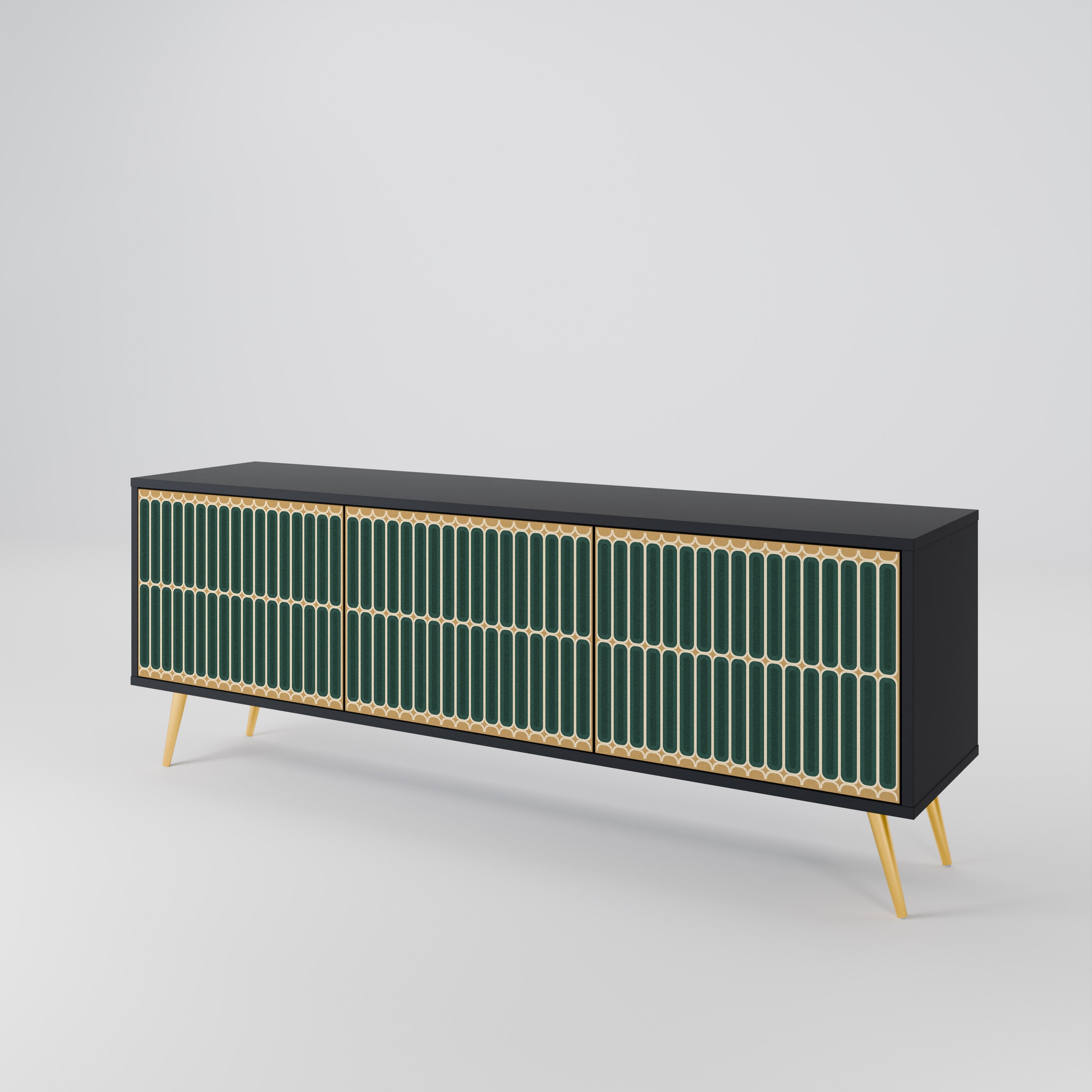 ILUSION GATE 3-Door TV Cabinet