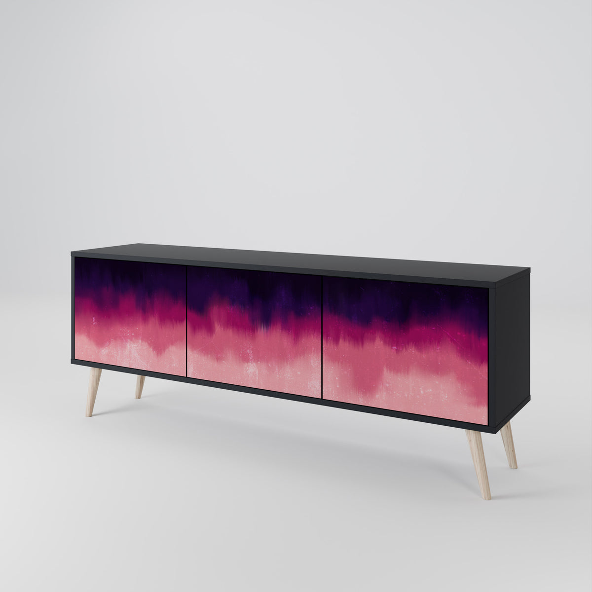 AURORA BOREALIS Móvel de TV de 3 Portas