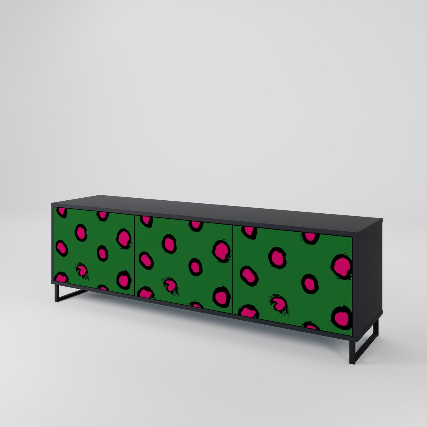 FUNKY SPOTS Móvel de TV de 3 Portas