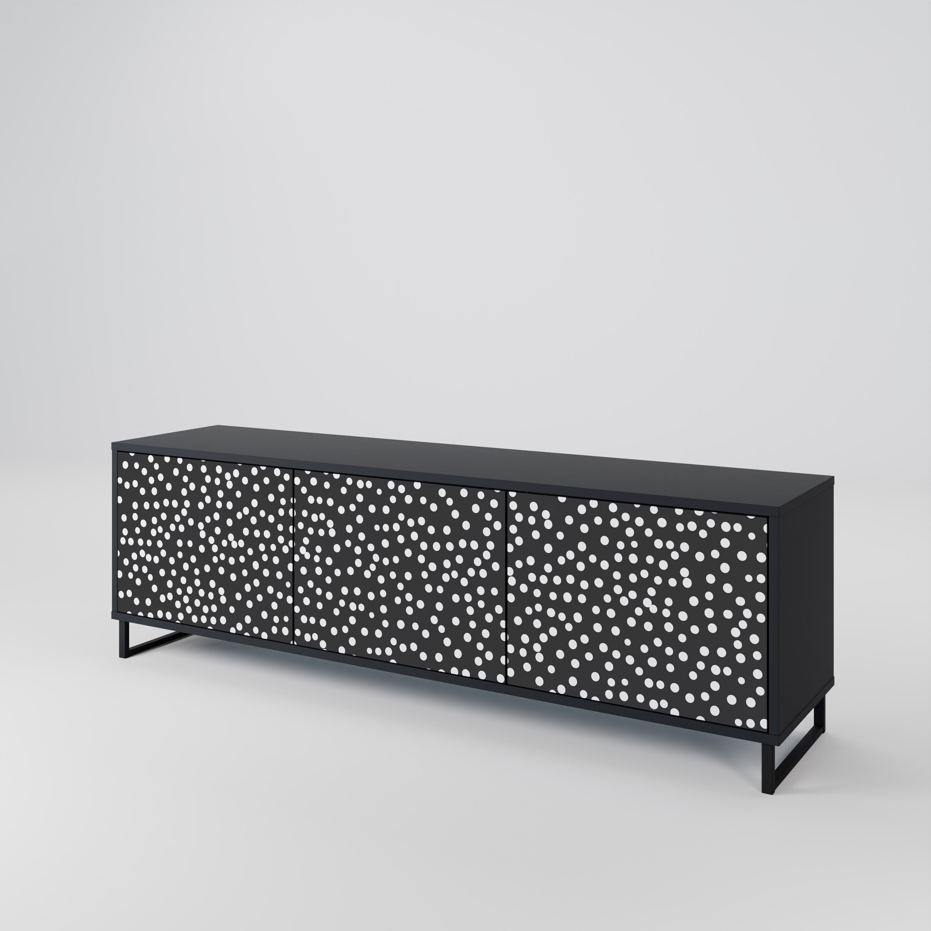 BLINDING LIGHTS 3-Door TV Cabinet