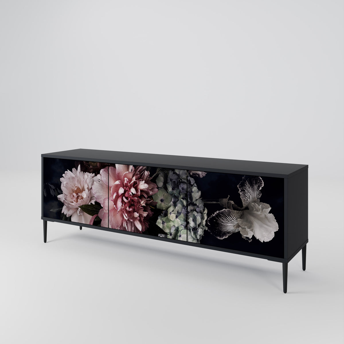 PURE BLOSSOM Móvel de TV de 3 Portas
