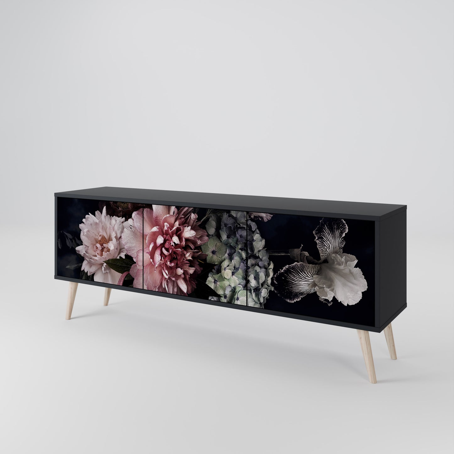 PURE BLOSSOM 3-Door TV Cabinet