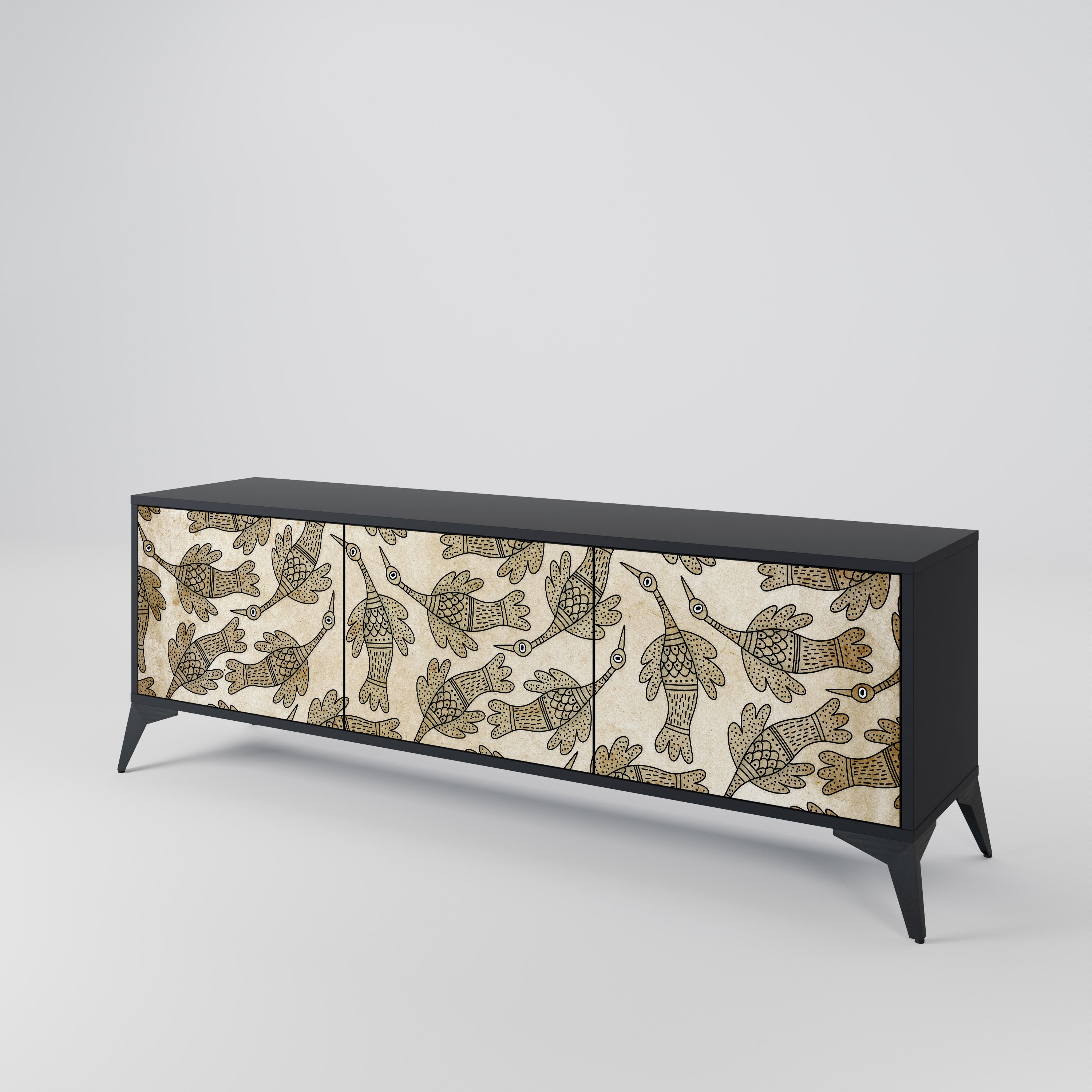 ALMONDINE SONGBIRD Móvel de TV de 3 Portas