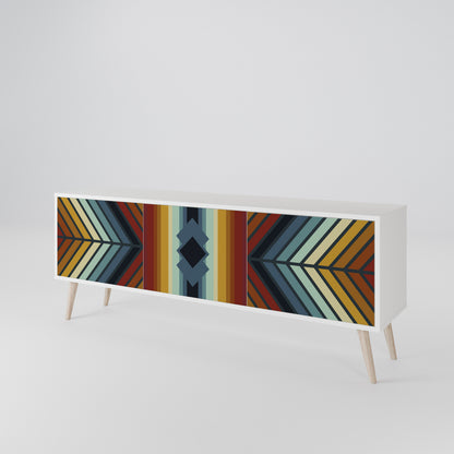 INDIGENOUS ZIGZAG Móvel de TV de 3 Portas