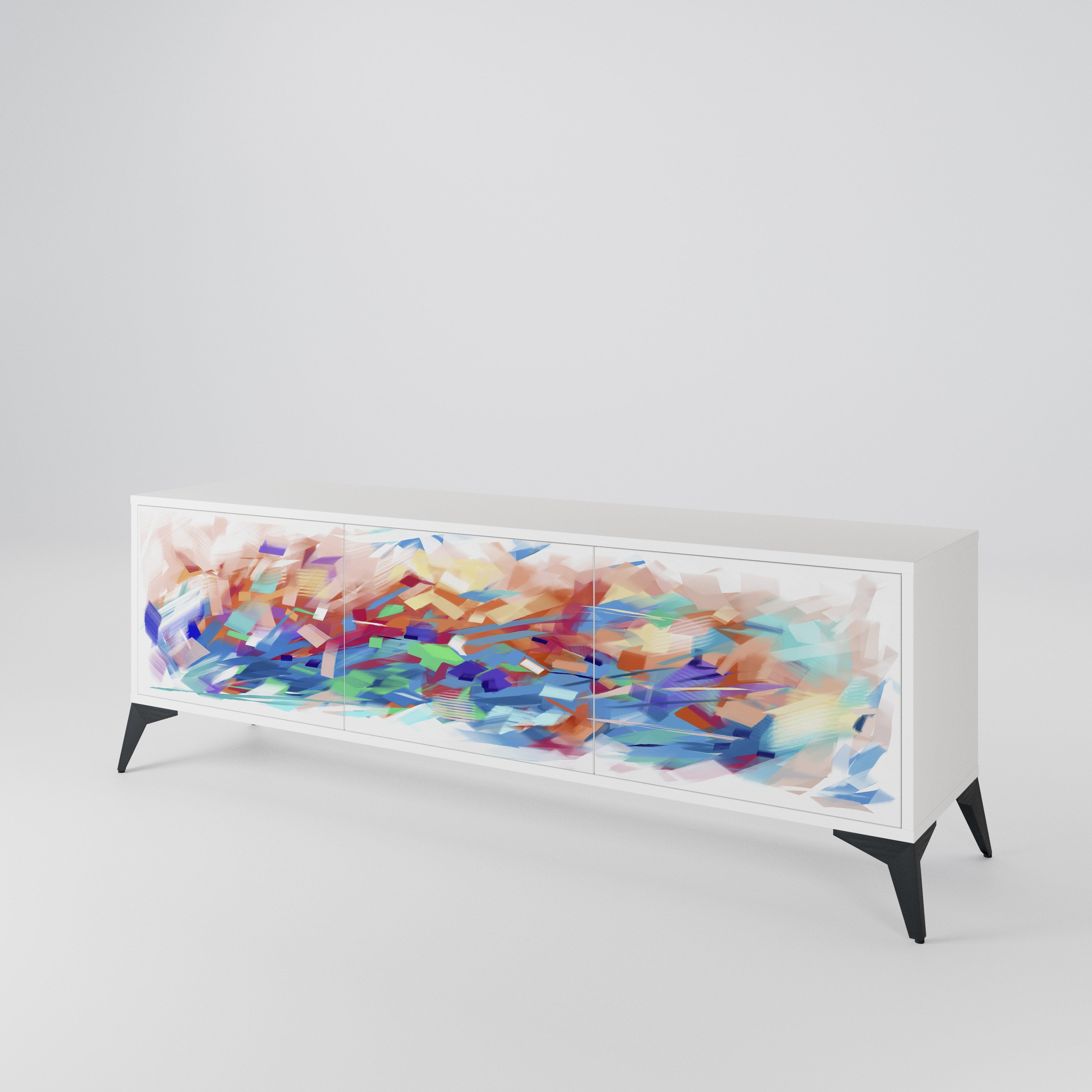 FINESSE MASH-UP 3-Door TV Cabinet