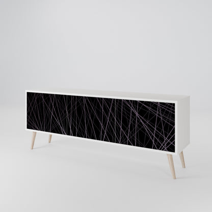 SHIMMER SPIDERGRAM 3-Door TV Cabinet