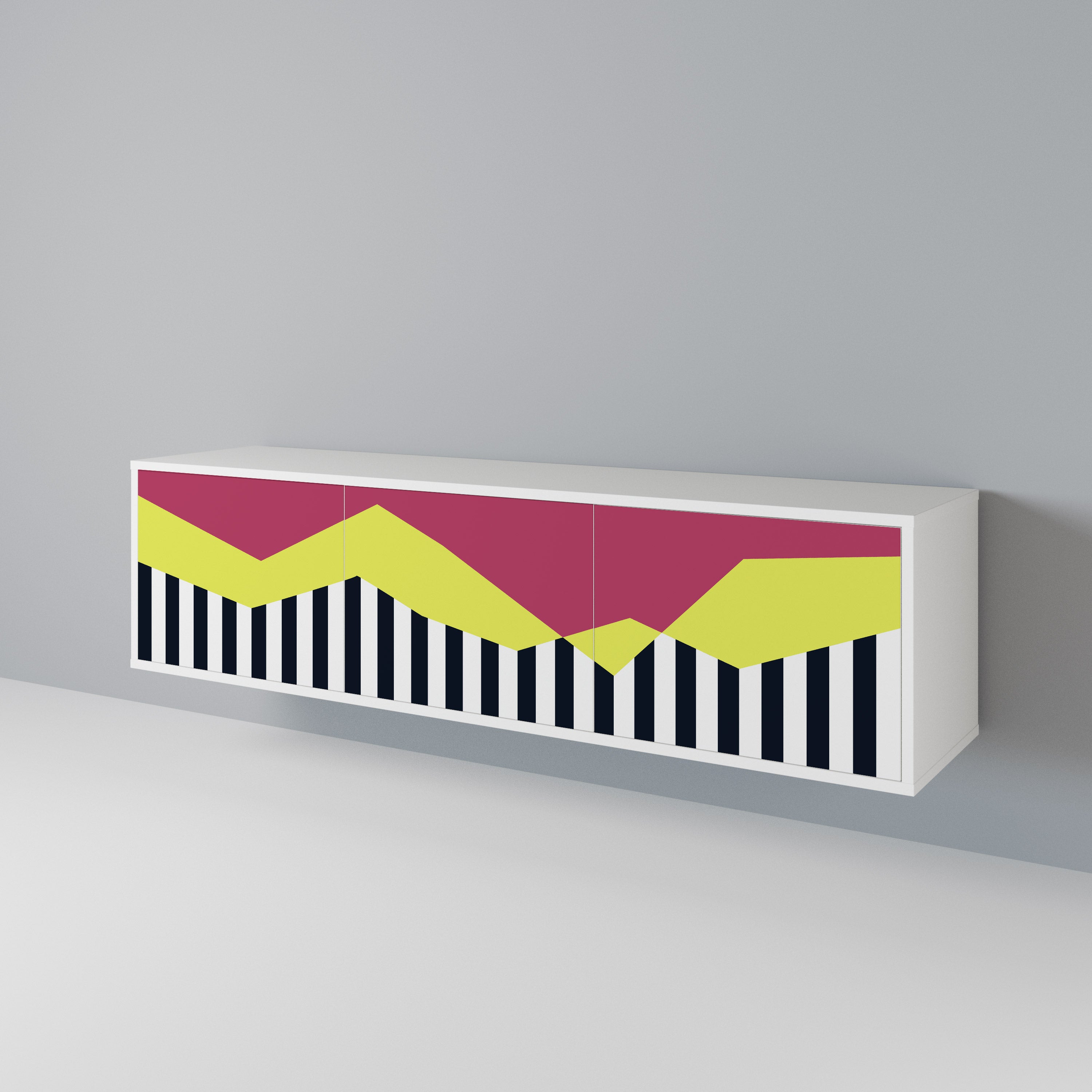 PIANO FANTASY 3-Door TV Cabinet