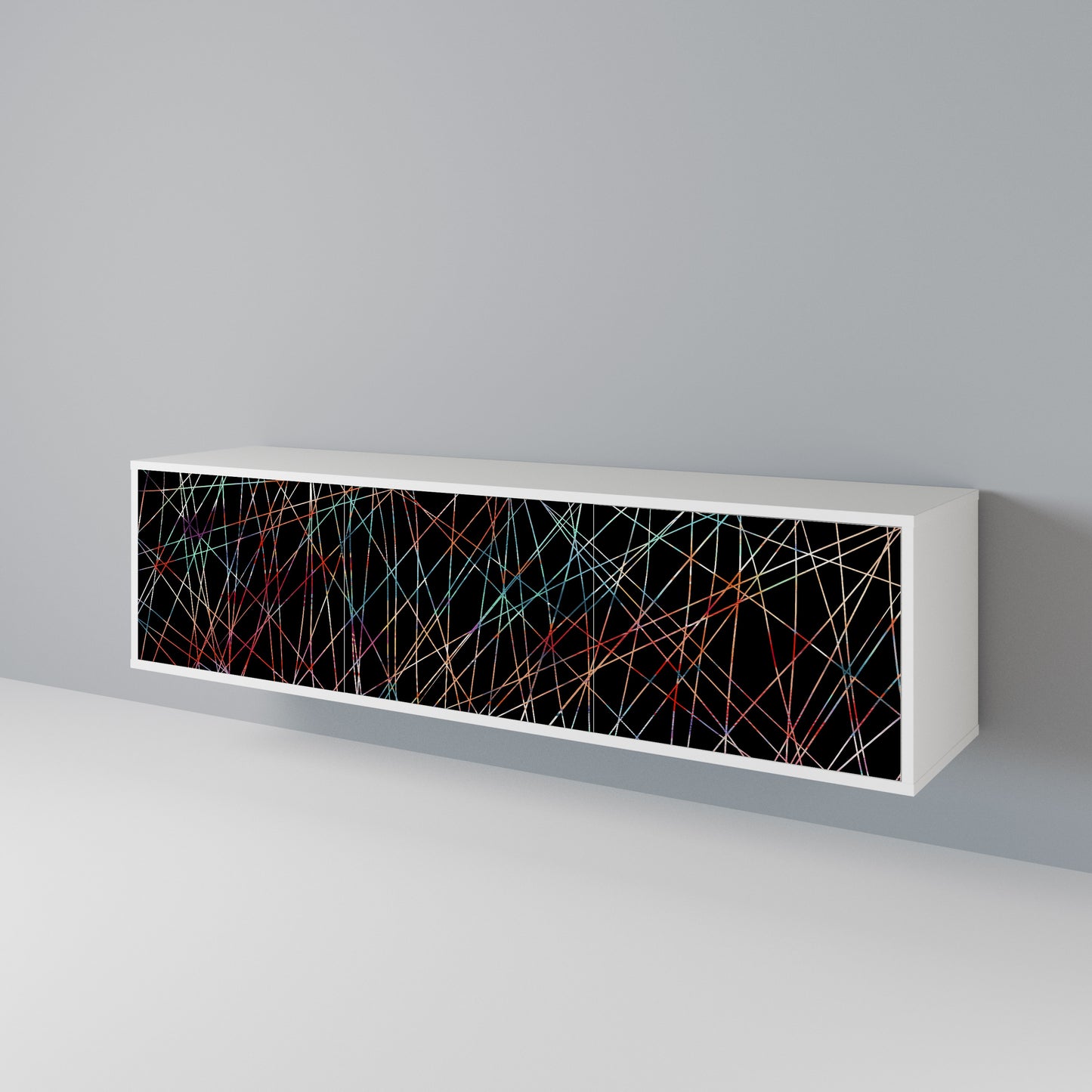 LUMINOUS SNARE Móvel de TV de 3 Portas