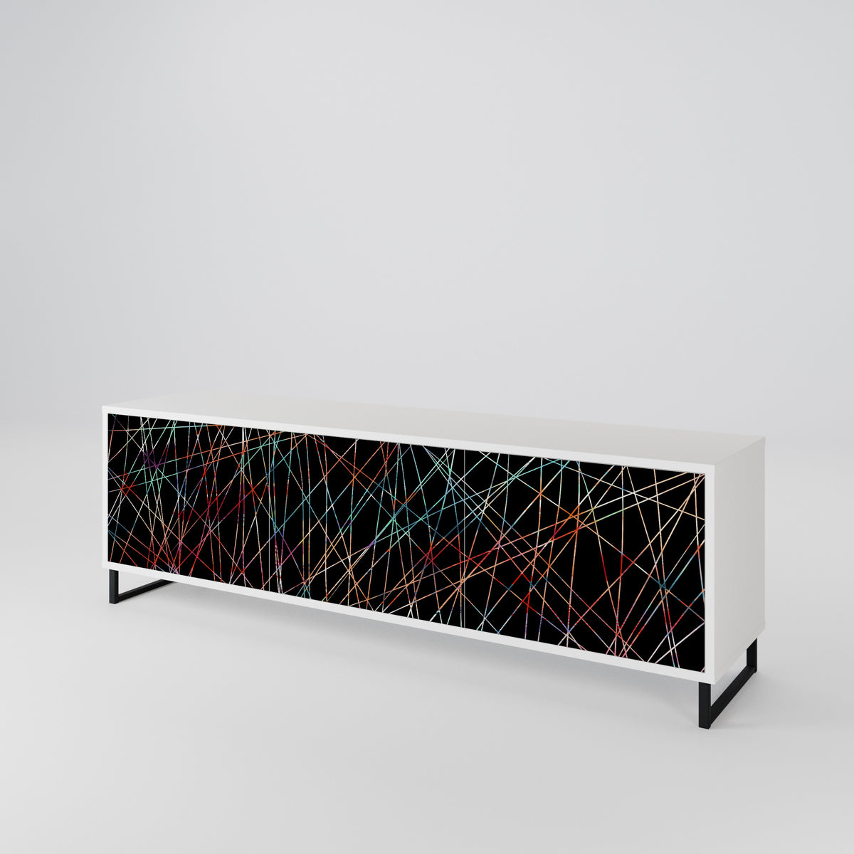 LUMINOUS SNARE Móvel de TV de 3 Portas