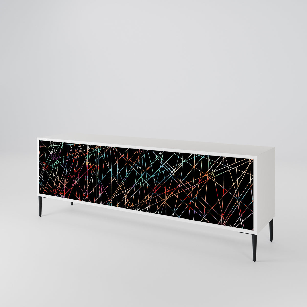 LUMINOUS SNARE Móvel de TV de 3 Portas