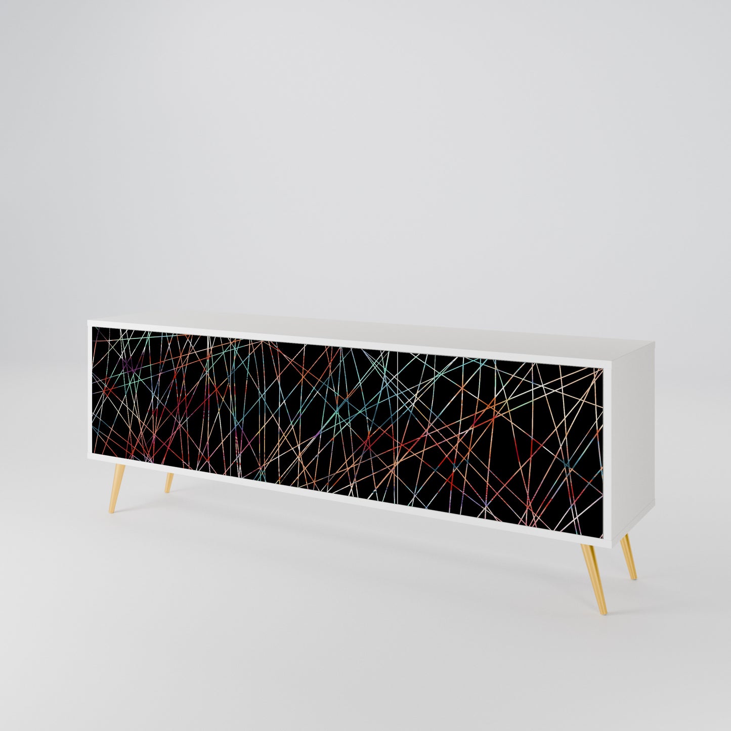 LUMINOUS SNARE Móvel de TV de 3 Portas