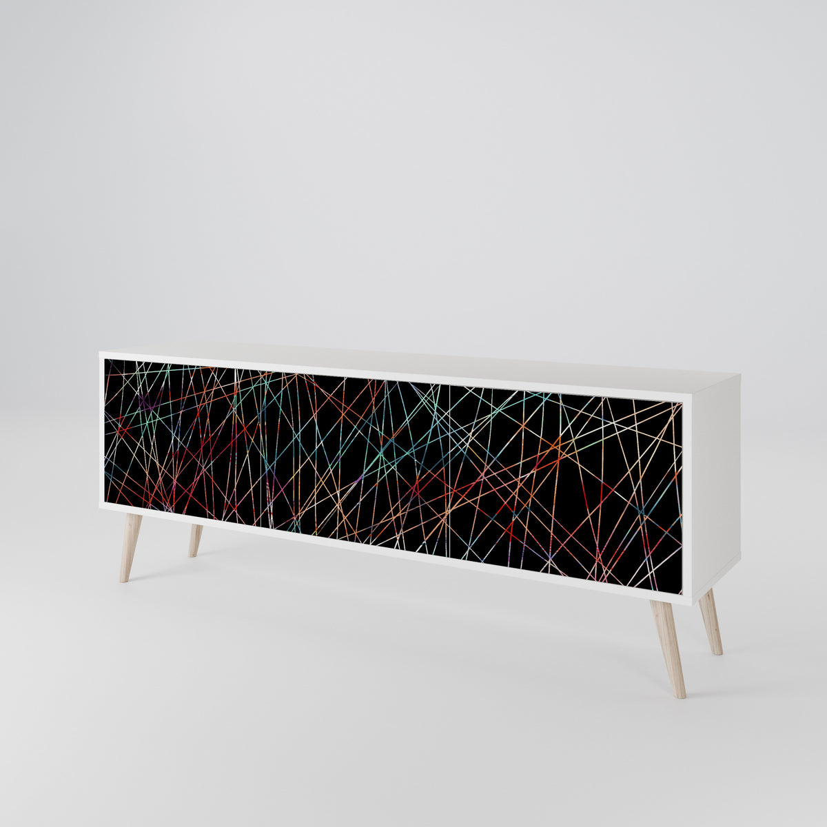 LUMINOUS SNARE Móvel de TV de 3 Portas
