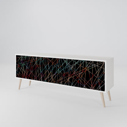 LUMINOUS SNARE Móvel de TV de 3 Portas