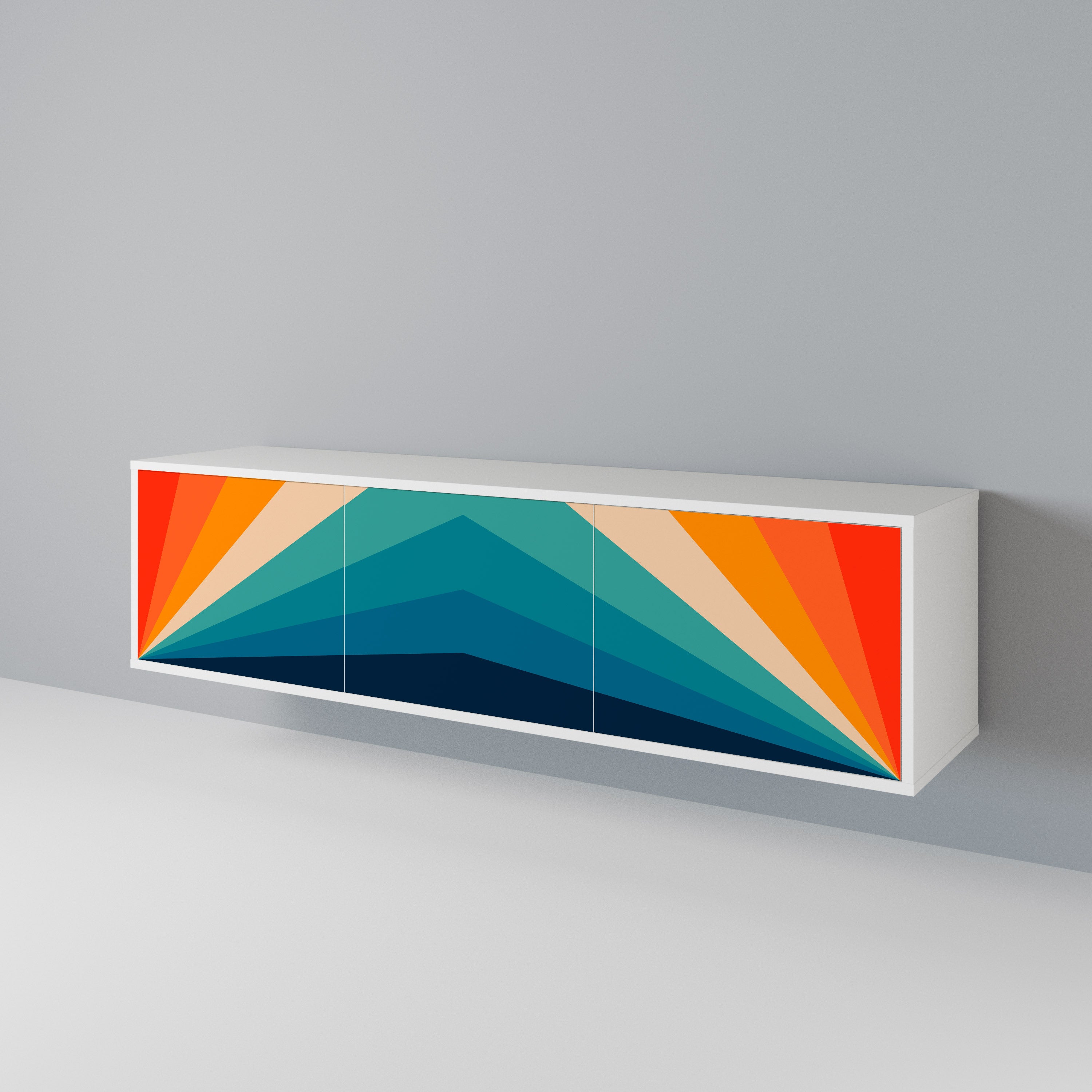 PRISM CONCUSSION 3-Door TV Cabinet
