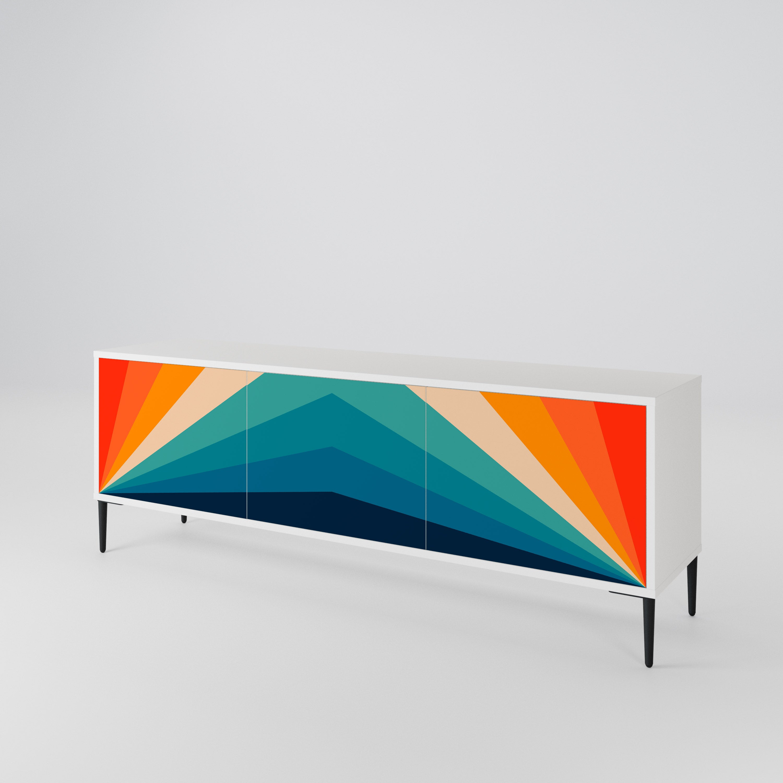 PRISM CONCUSSION 3-Door TV Cabinet