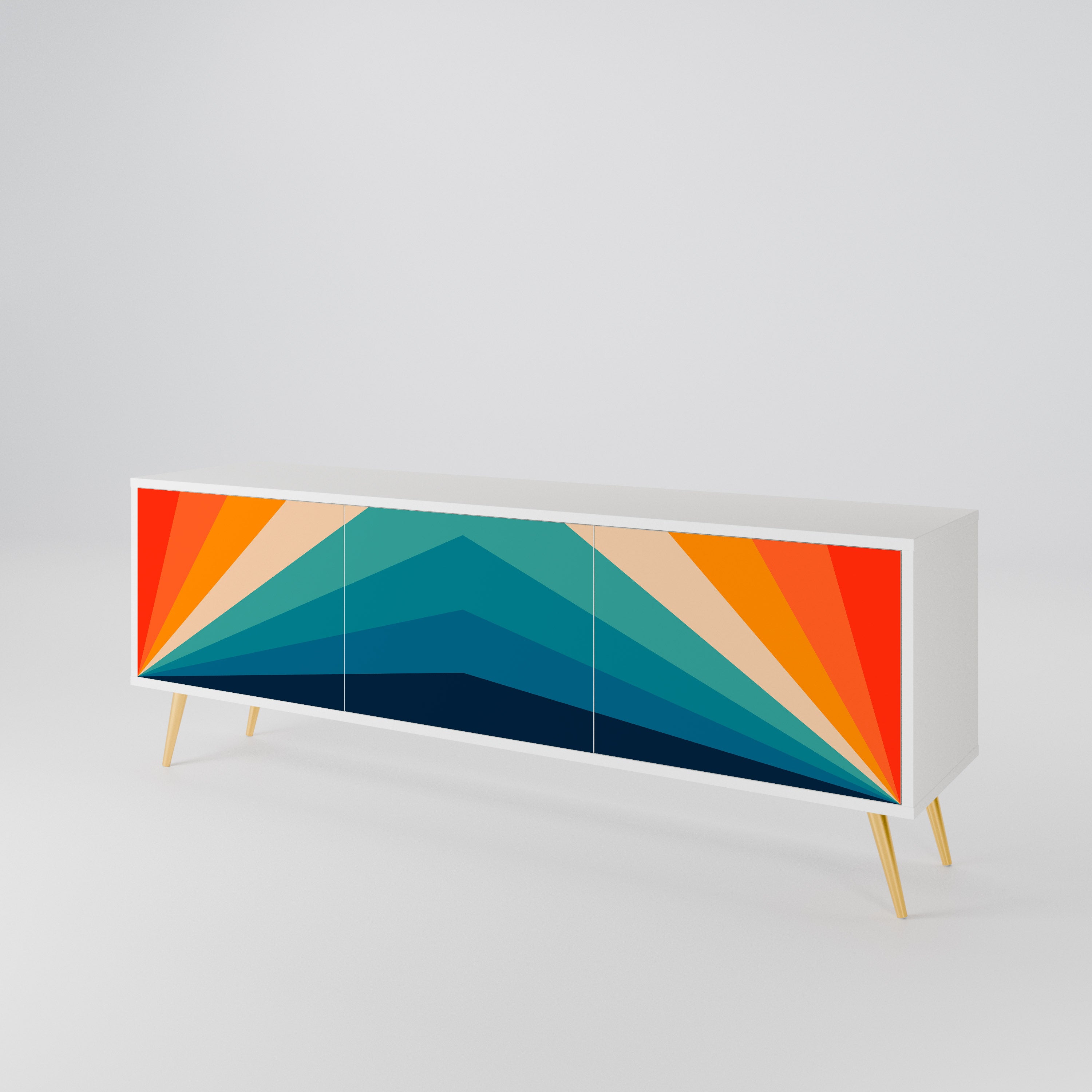 PRISM CONCUSSION 3-Door TV Cabinet