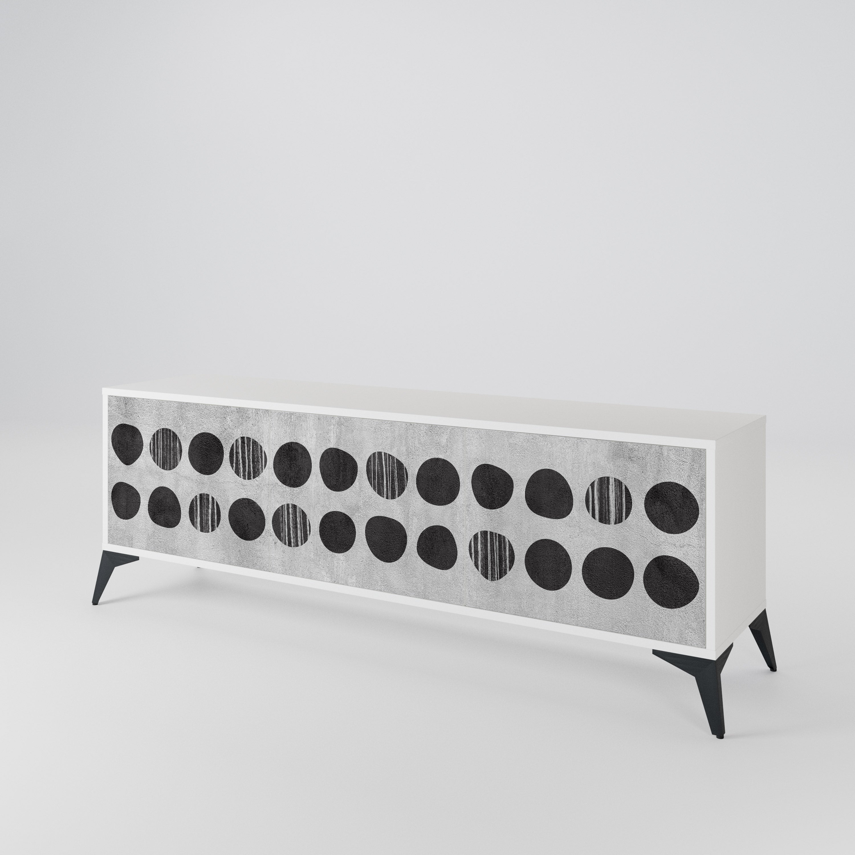 GHOSTLY GRADIENTS 3-Door TV Cabinet