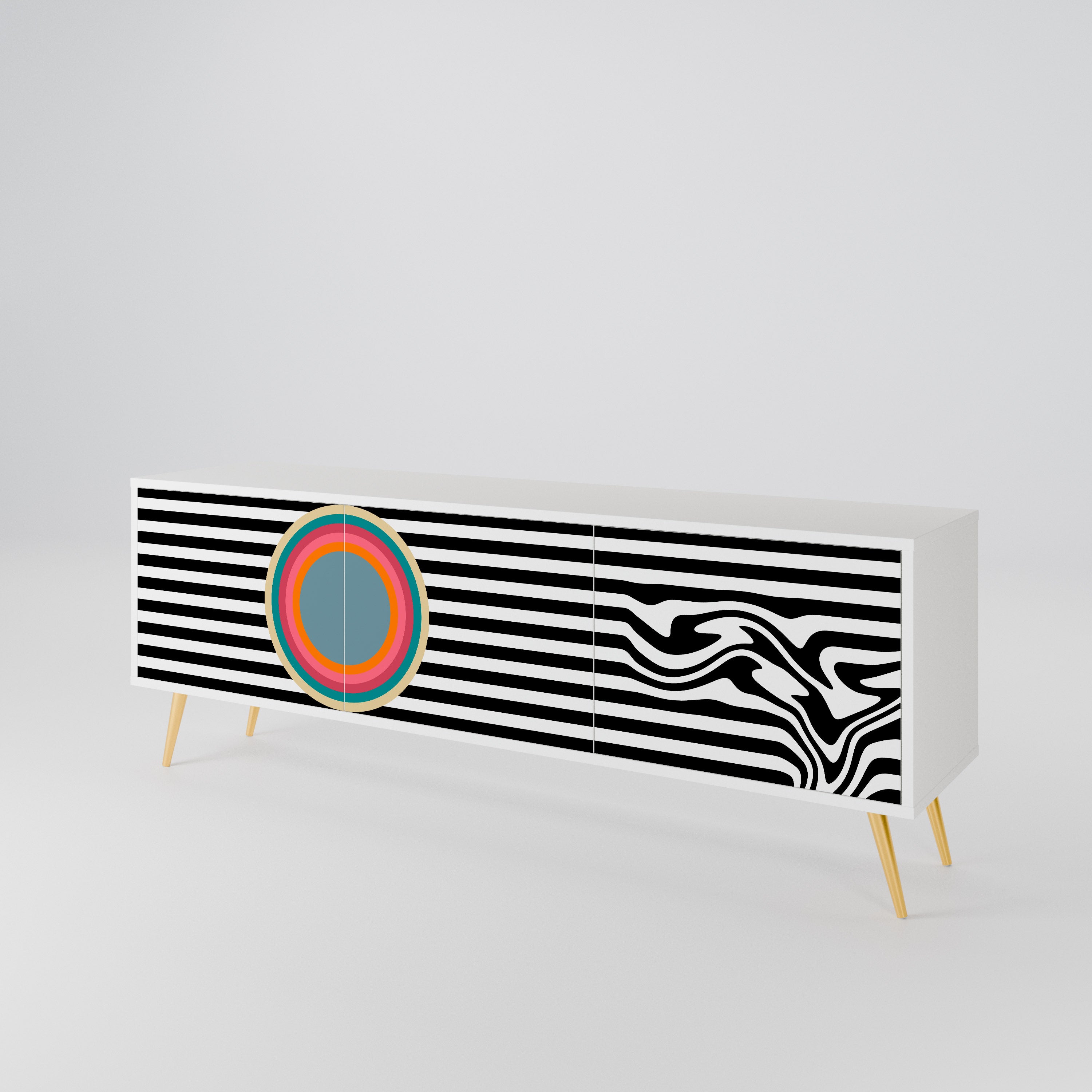 SPECTRA SHOWCASE 3-Door TV Cabinet