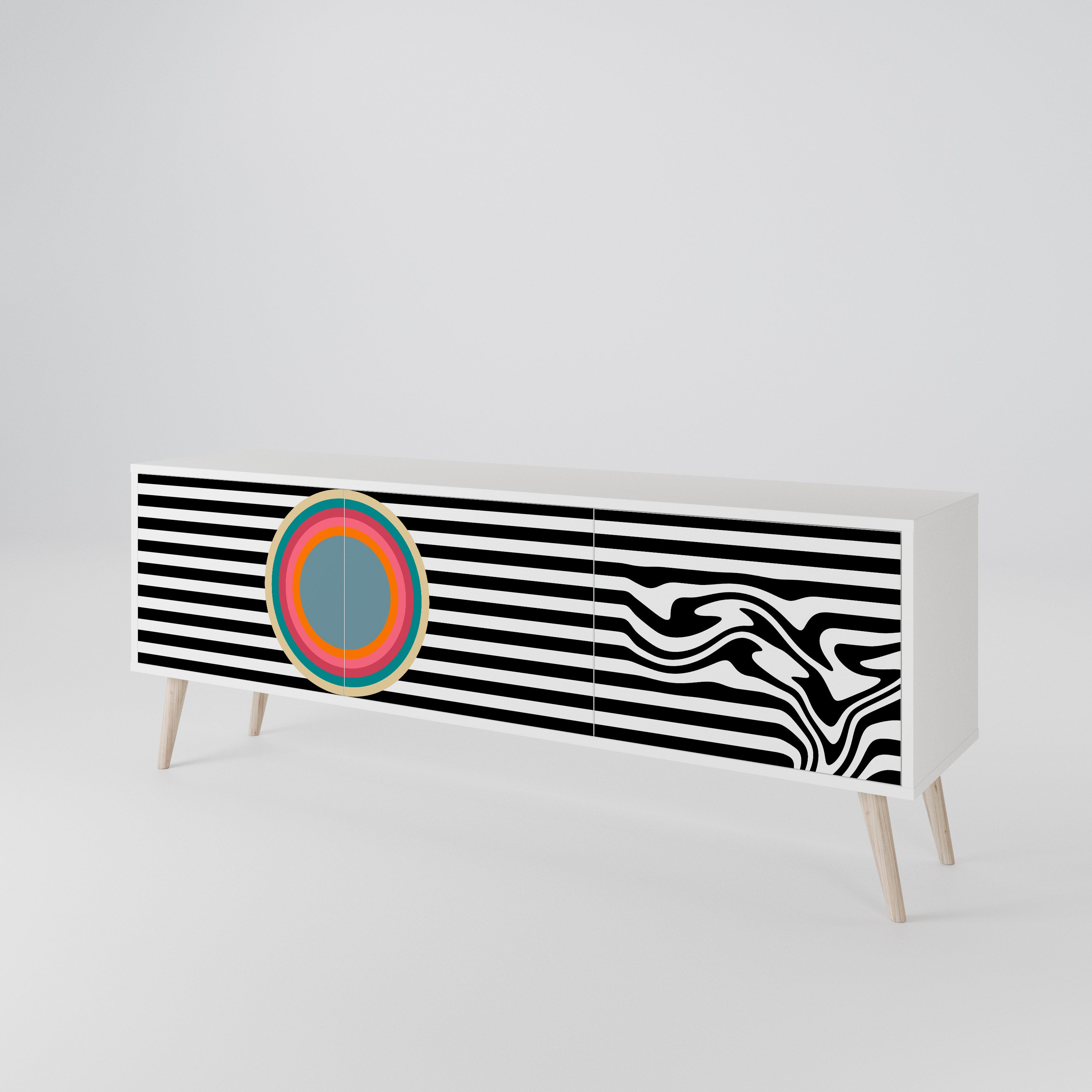 SPECTRA SHOWCASE 3-Door TV Cabinet