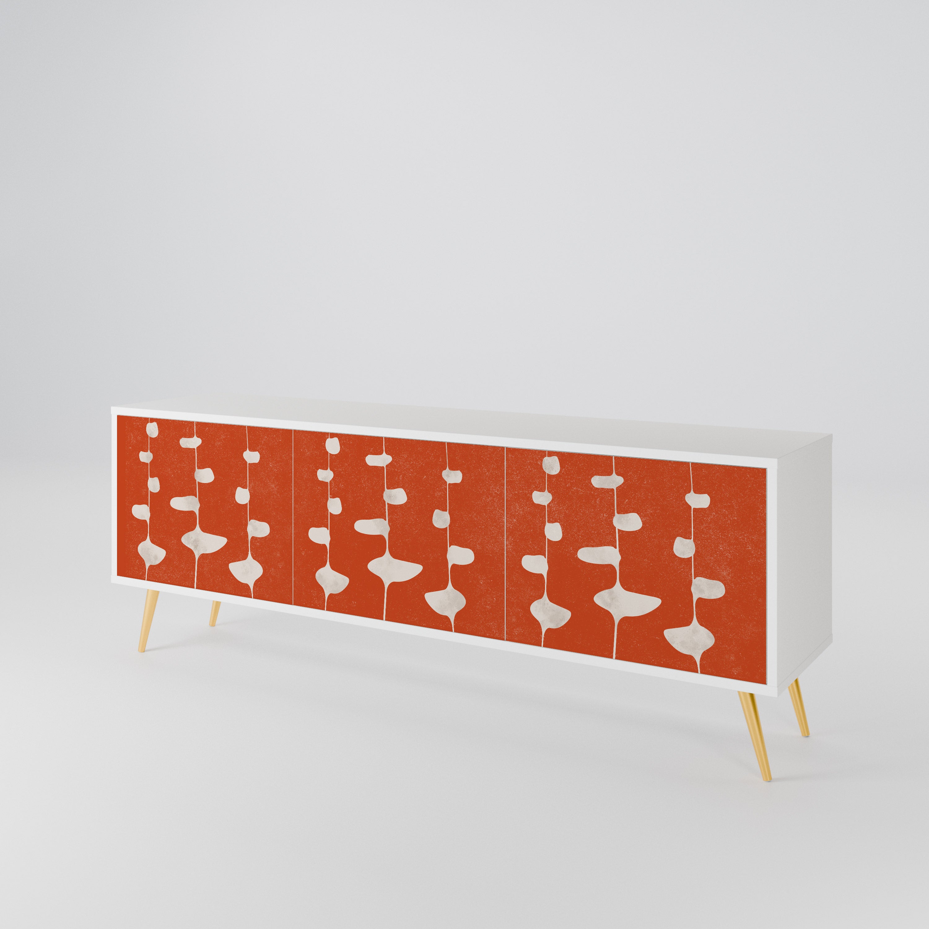 COURAGE MOLD 3-Door TV Cabinet