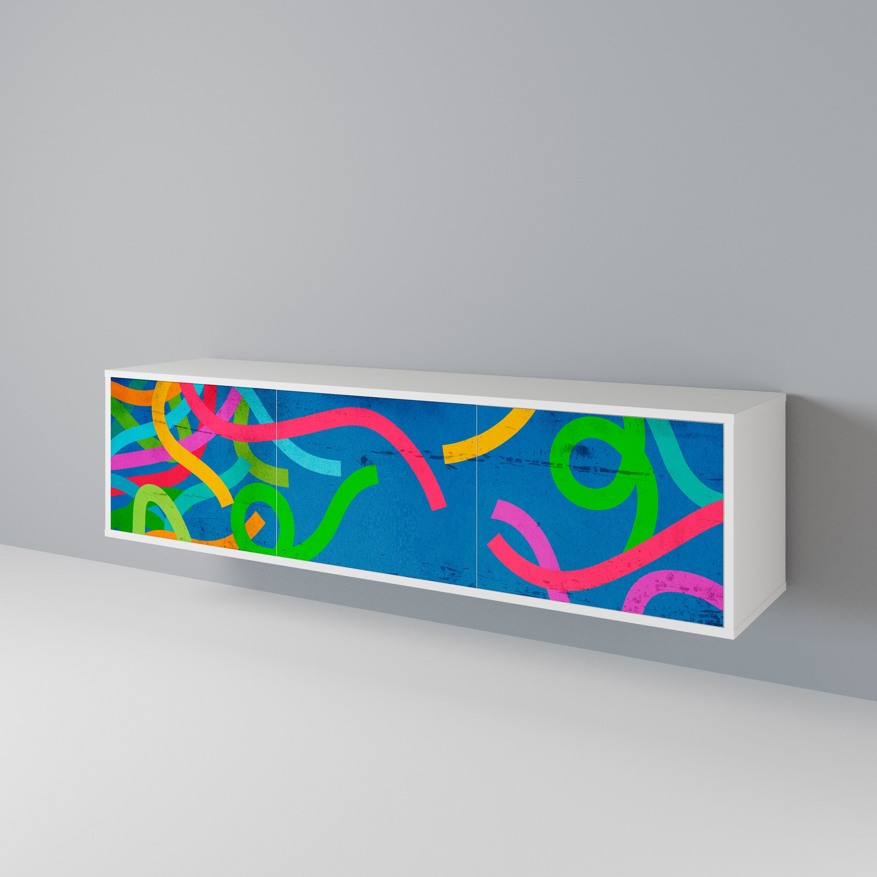 STREAMER TANGLE Móvel de TV de 3 Portas