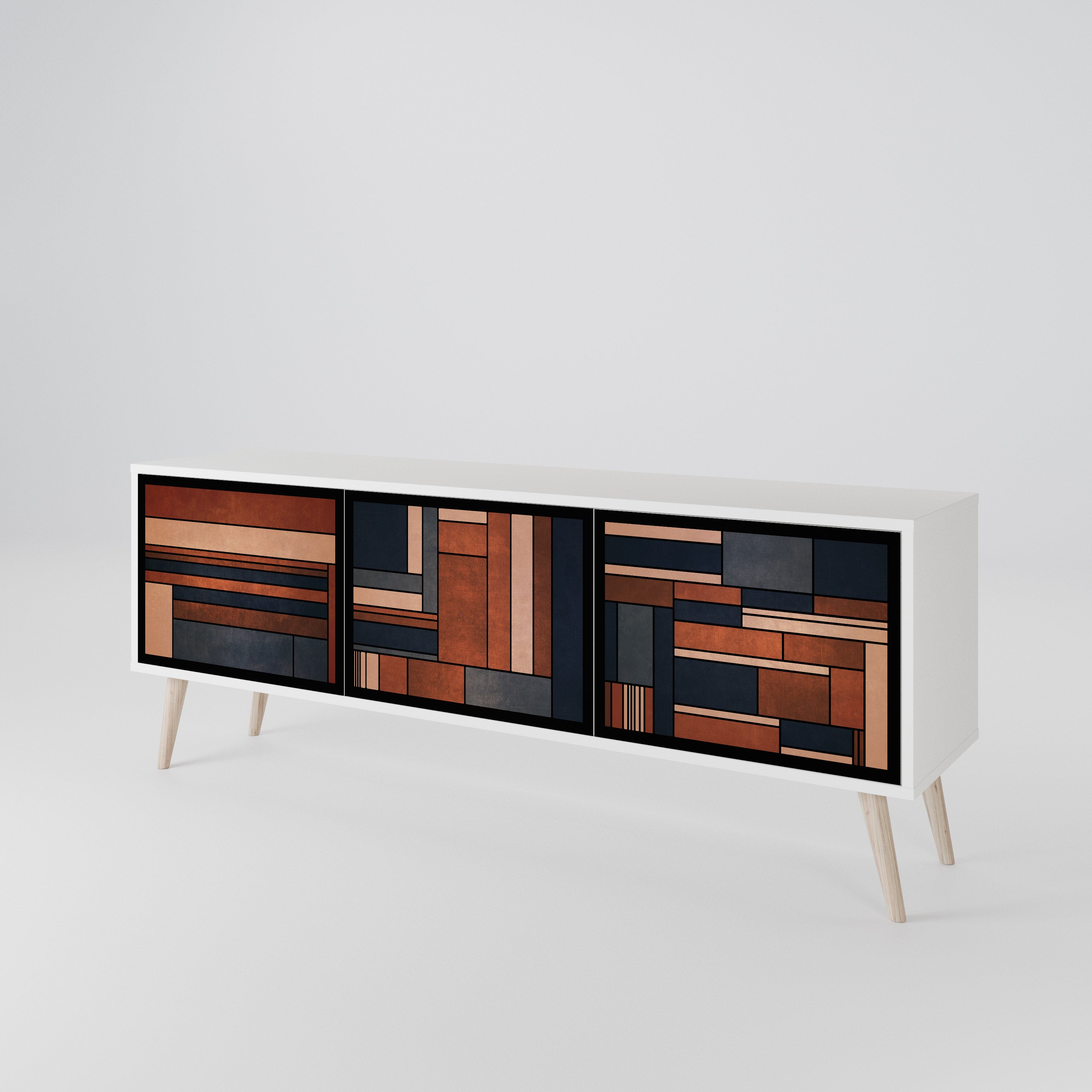 INTREPID FORMATION 3-Door TV Cabinet