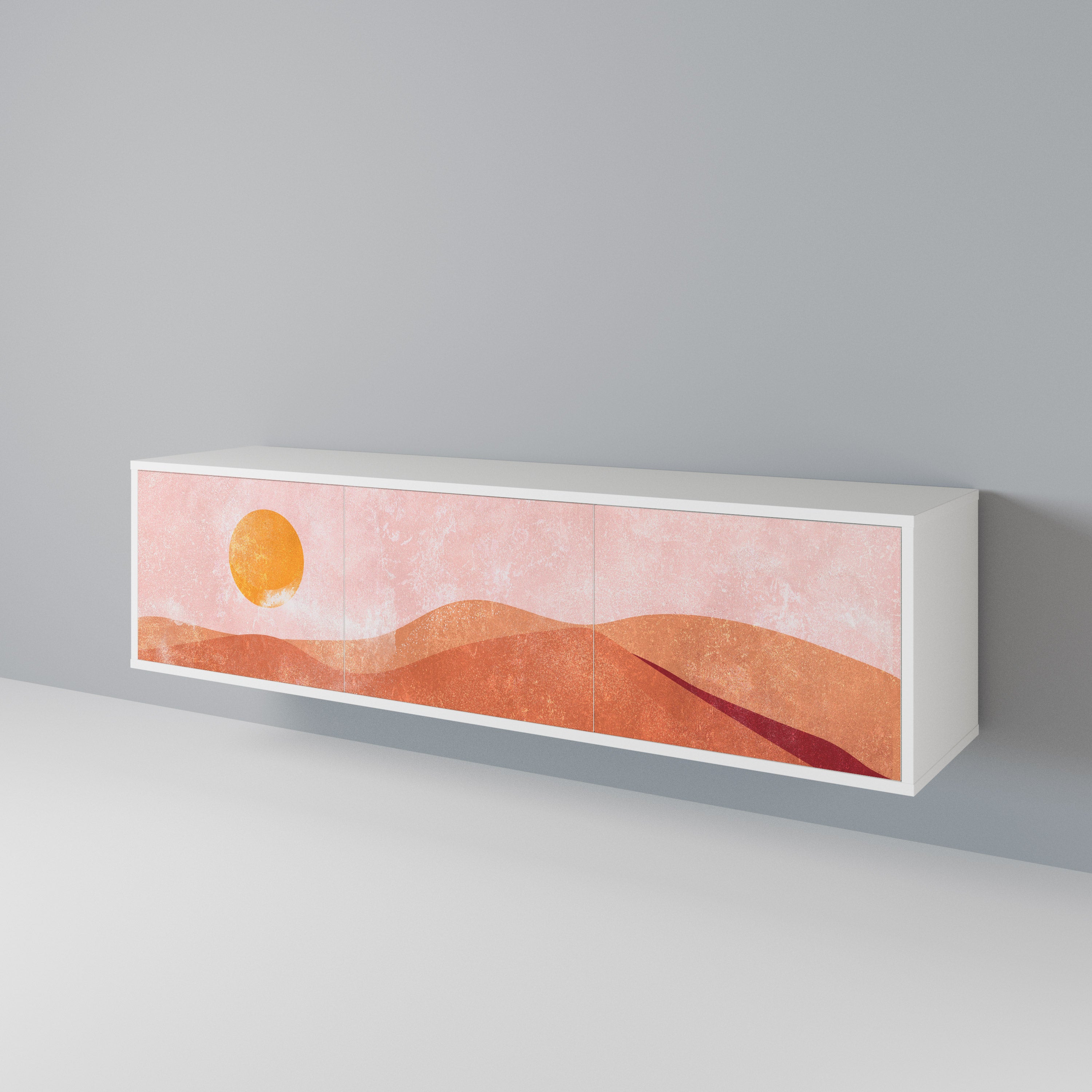 LUMINOUS SUNLIGHT 3-Door TV Cabinet