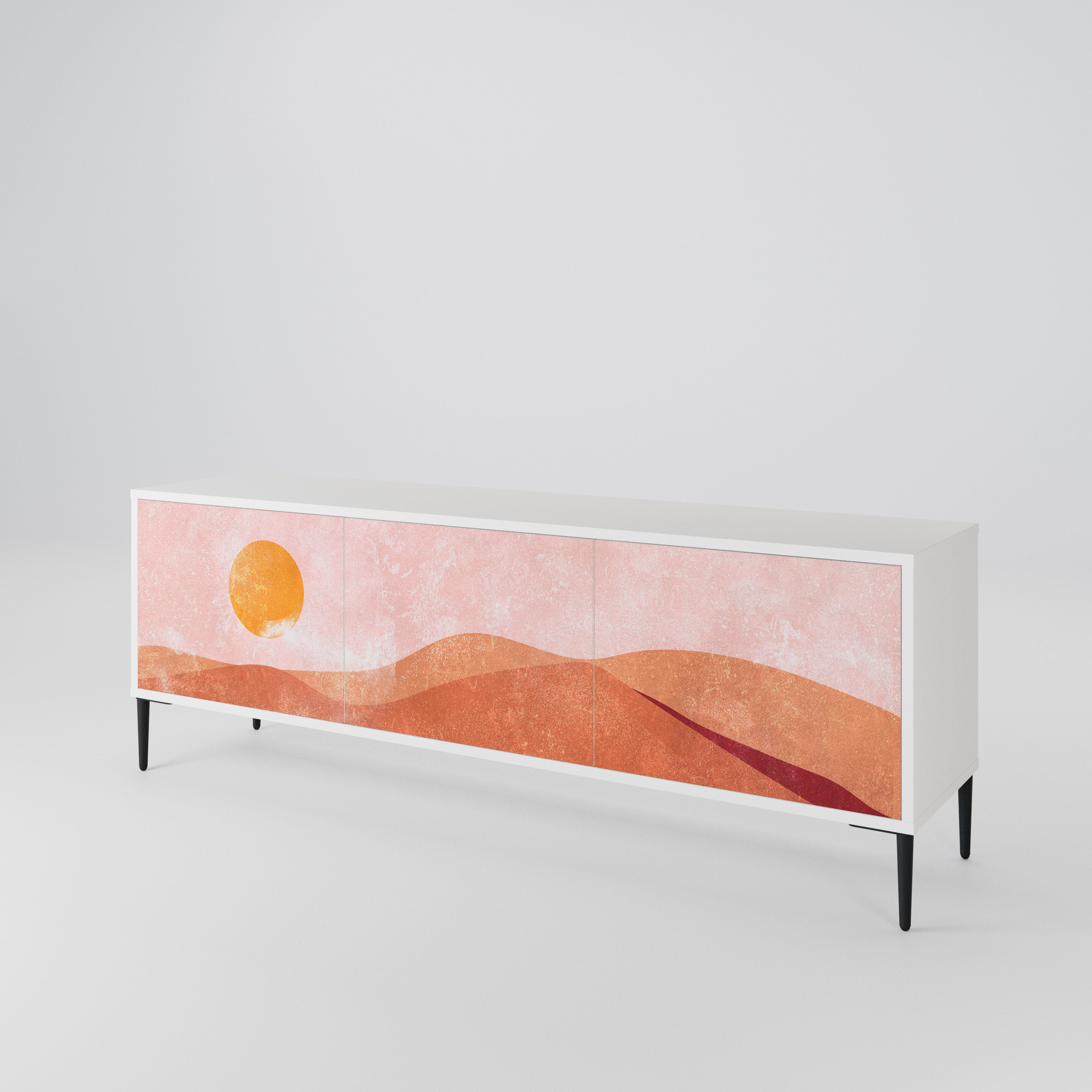 LUMINOUS SUNLIGHT 3-Door TV Cabinet