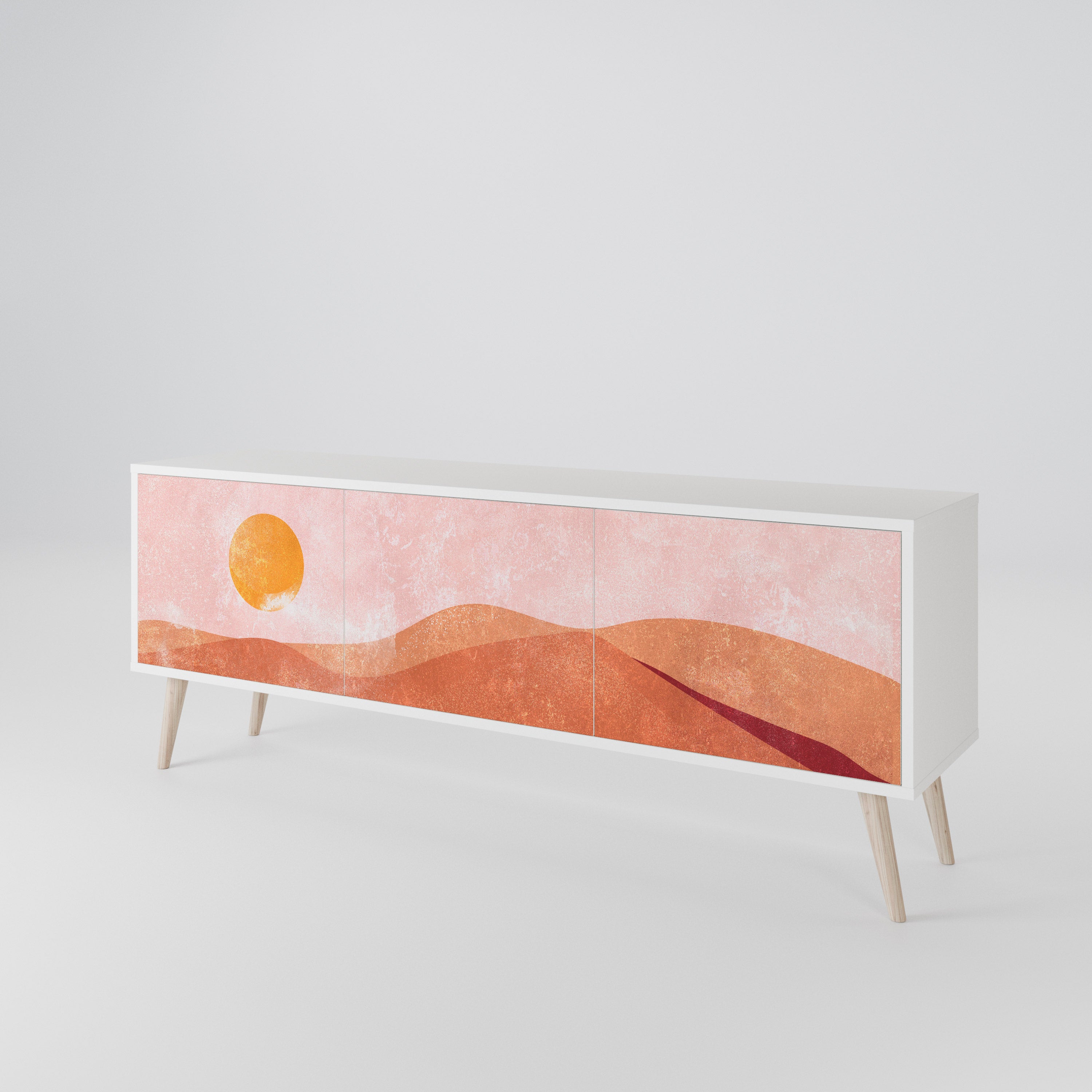 LUMINOUS SUNLIGHT 3-Door TV Cabinet
