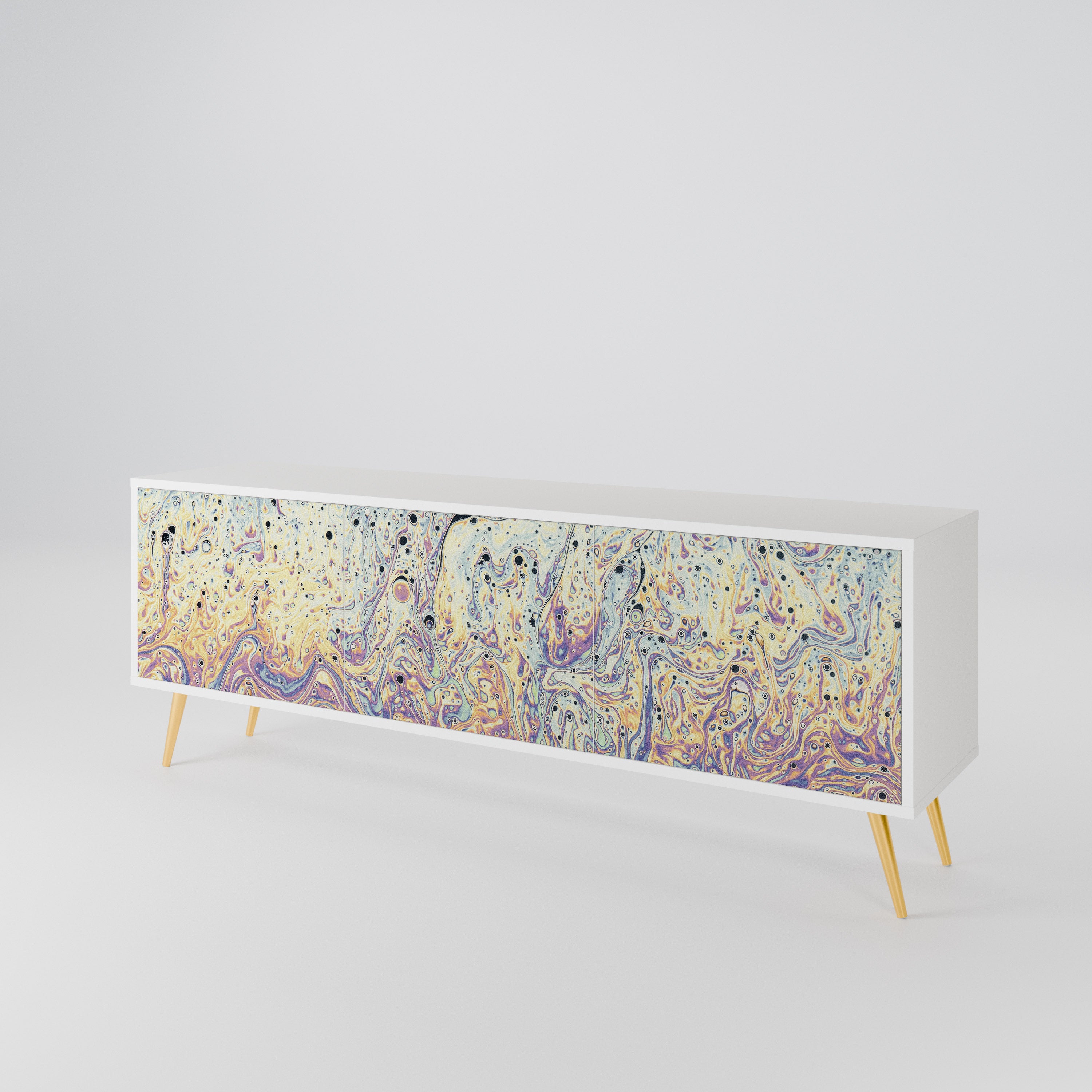 MOSAIC OF COLORS 3-Door TV Cabinet