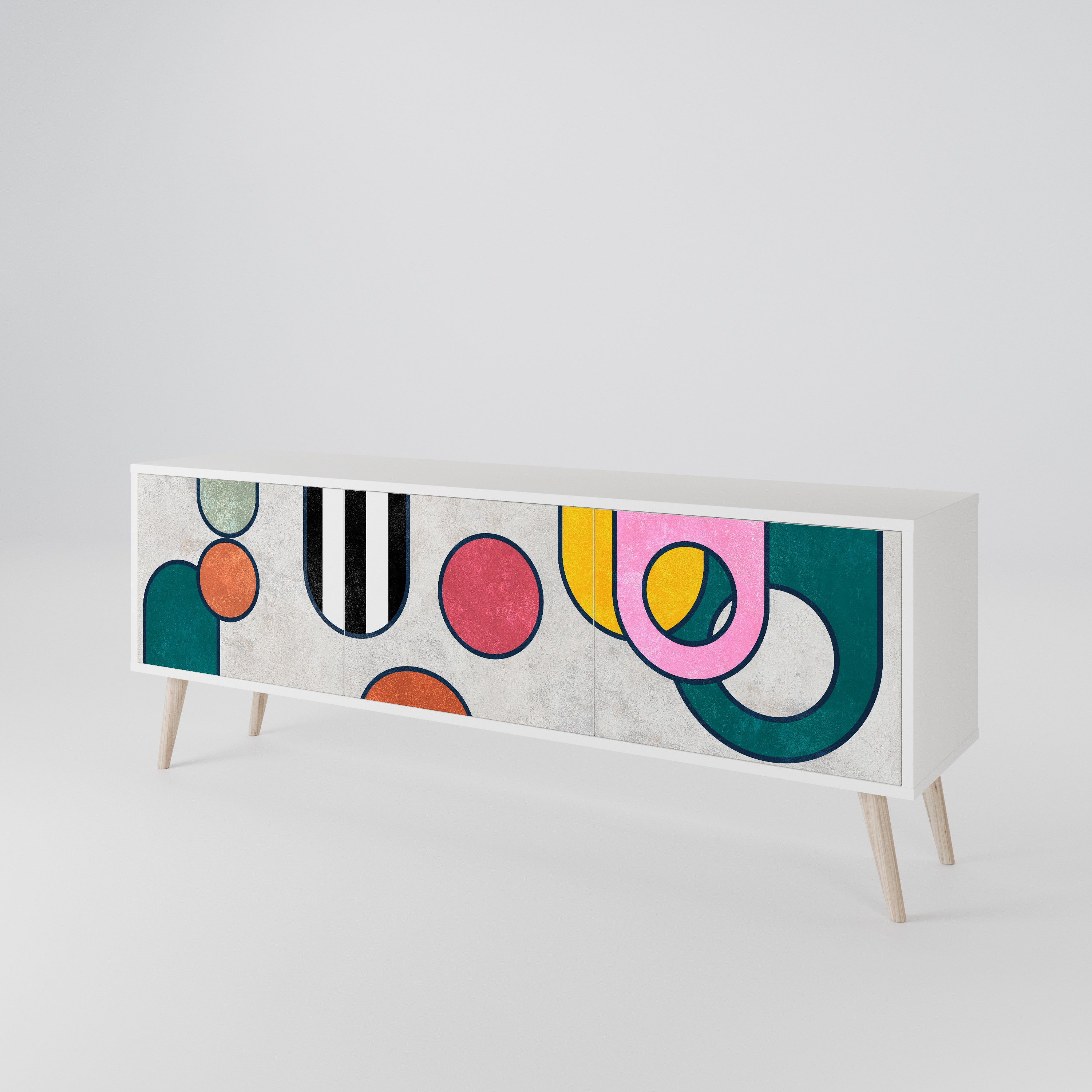 COOL STORY 3-Door TV Cabinet