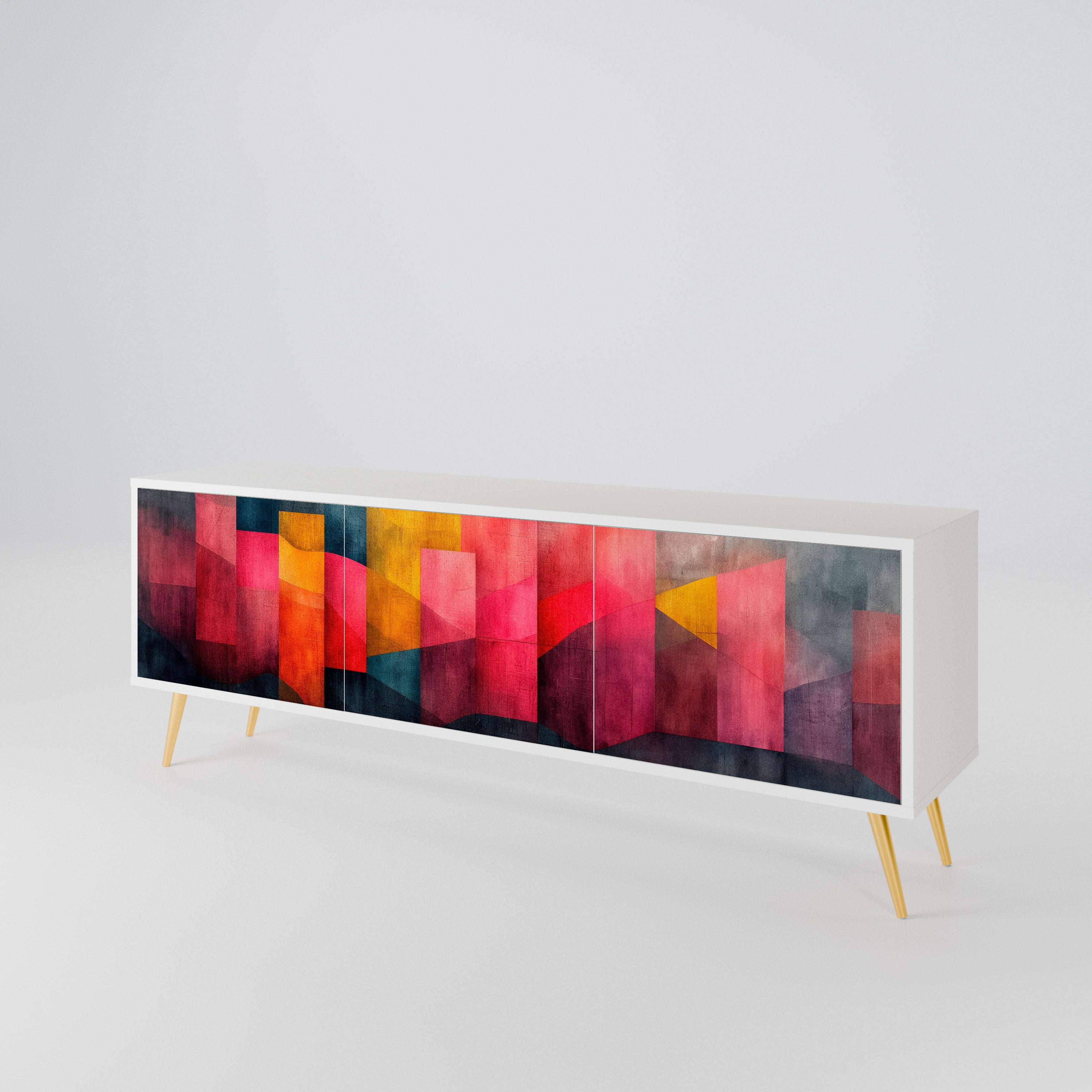 COLORFUL SOUNDS 3-Door TV Cabinet