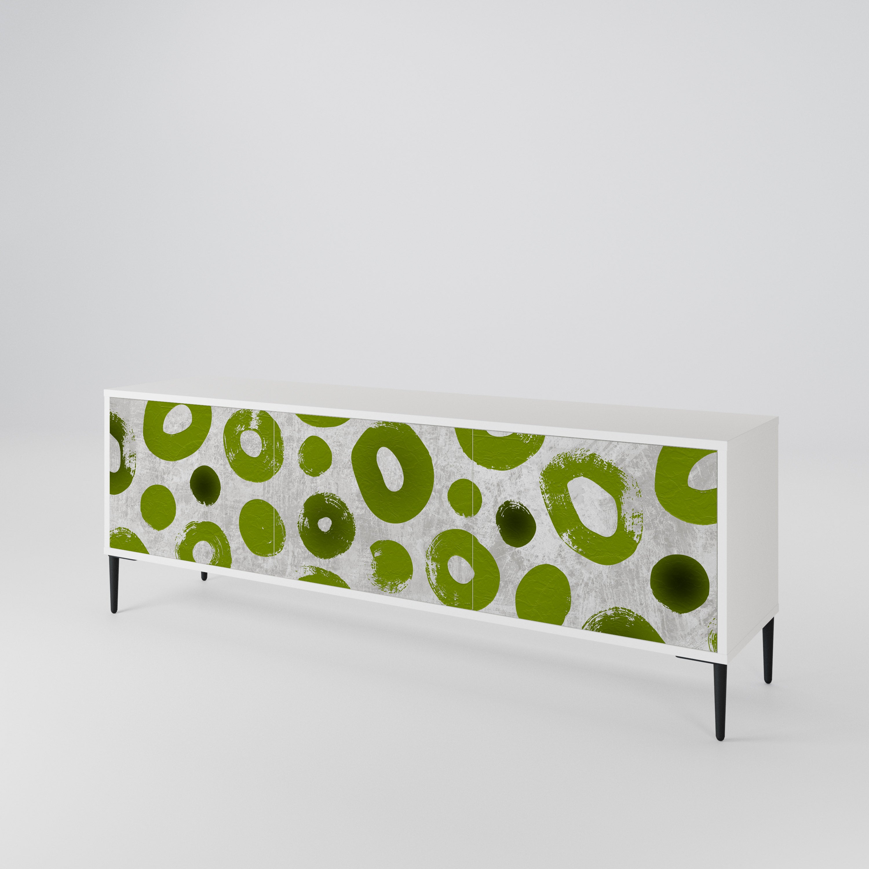 GREEN RHAPSODY Móvel de TV de 3 Portas