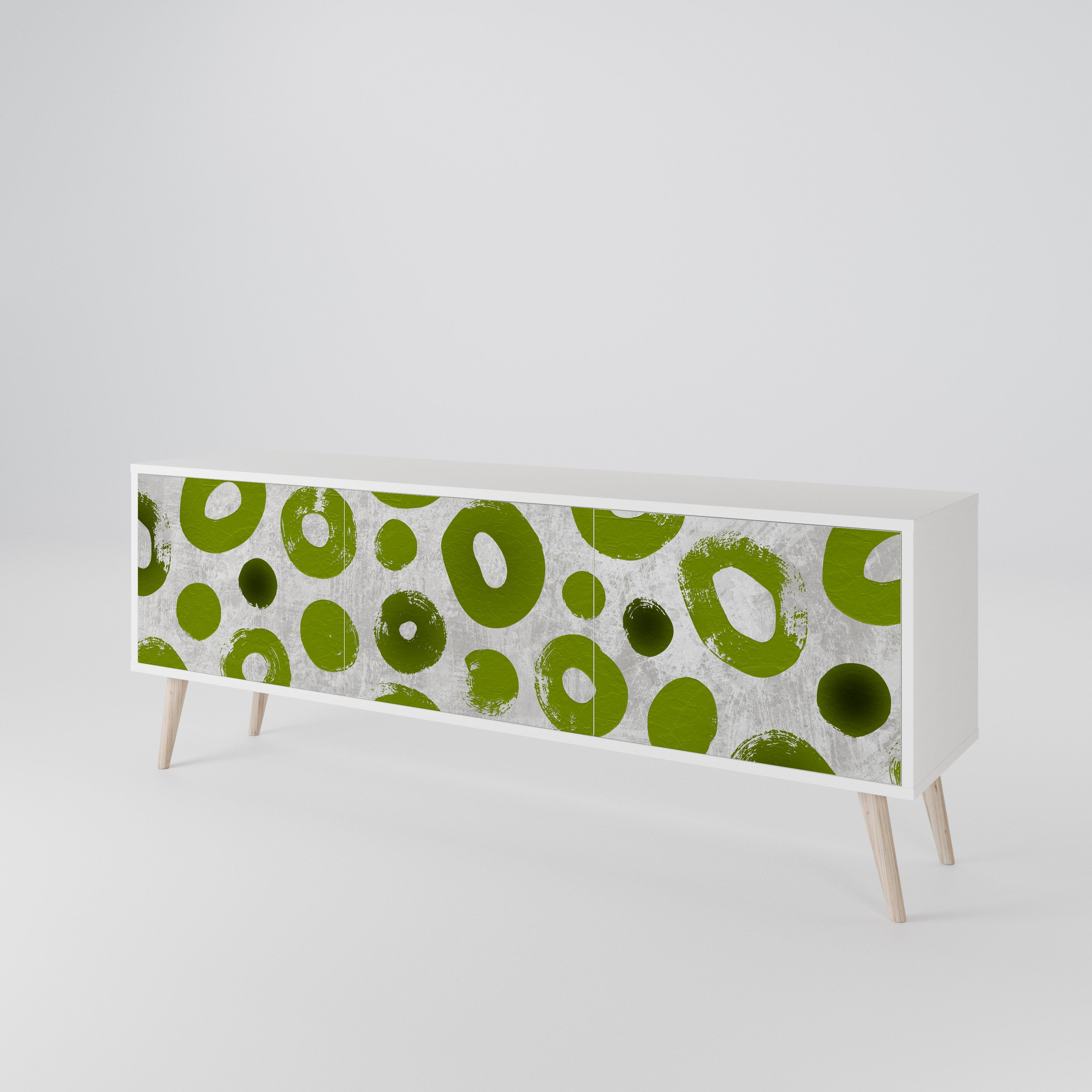 GREEN RHAPSODY Móvel de TV de 3 Portas