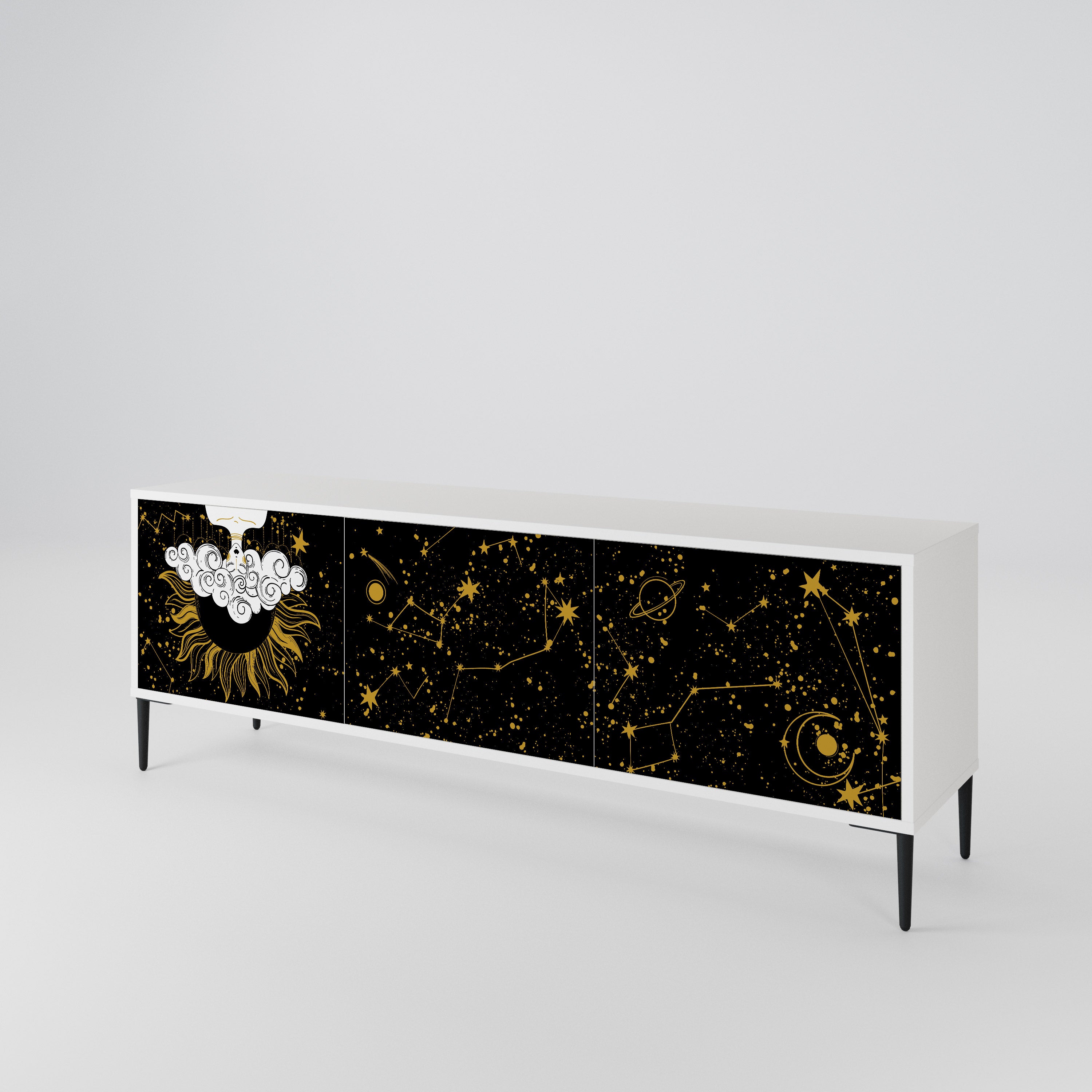 STELLAR CONSTELLATIONS Móvel de TV de 3 Portas