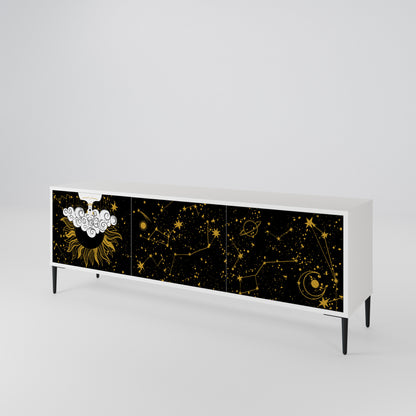 STELLAR CONSTELLATIONS Móvel de TV de 3 Portas