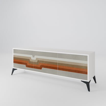 PECULIAR TRAIL 3-Door TV Cabinet