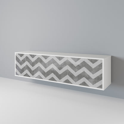 TOUGH ZIG ZAG Móvel de TV de 3 Portas