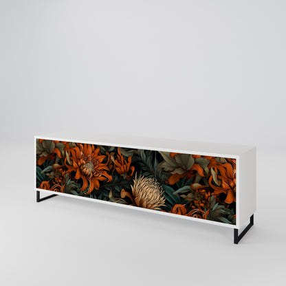 DAWN BLOOM Móvel de TV de 3 Portas