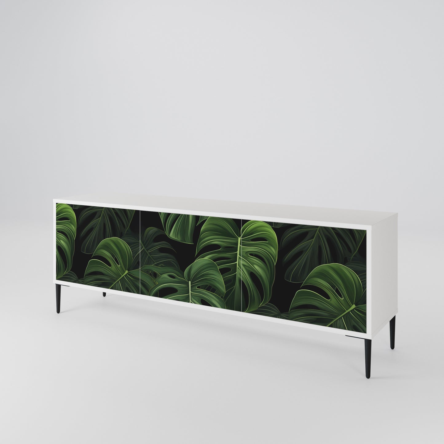 INFINITE MONSTERA Móvel de TV de 3 Portas