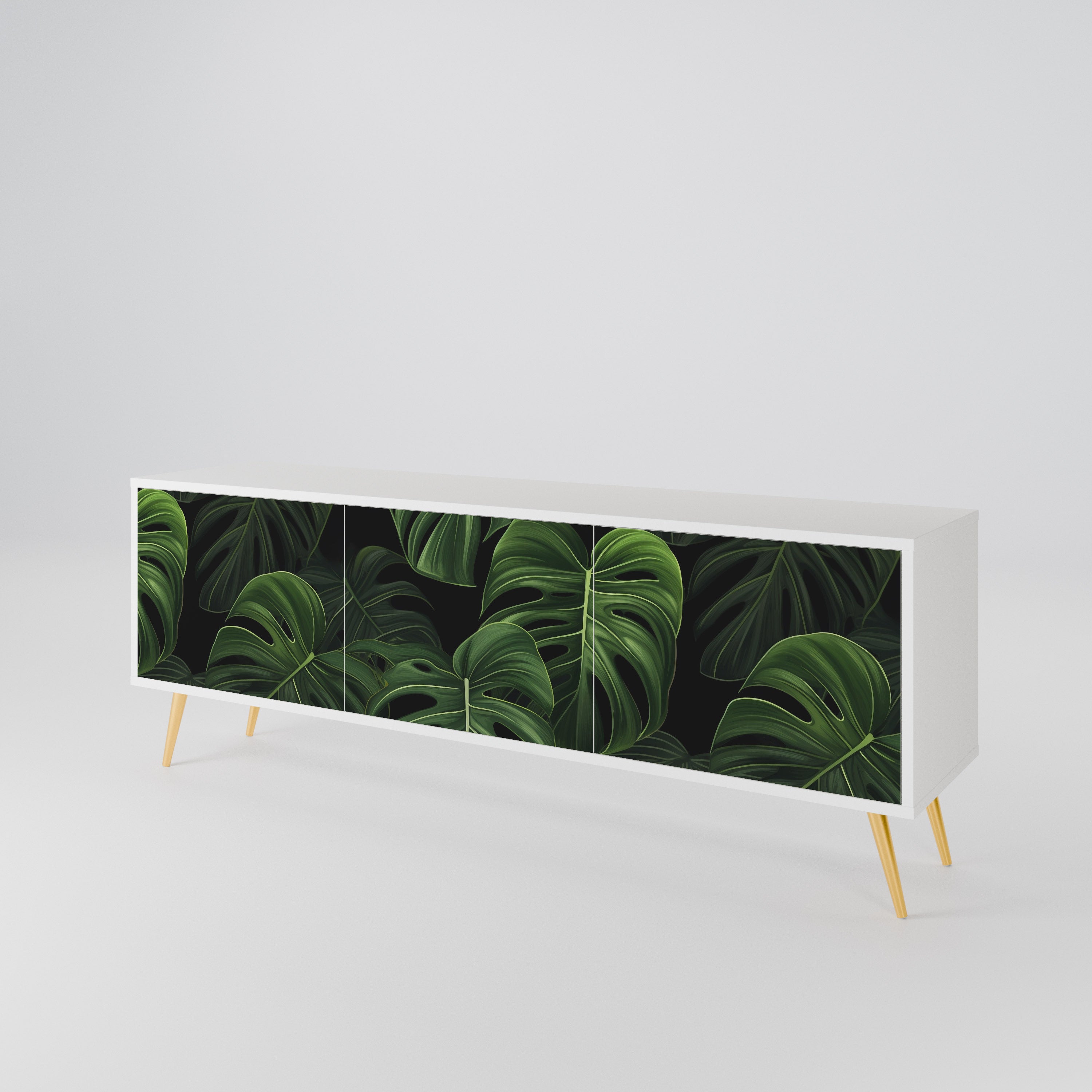 INFINITE MONSTERA Móvel de TV de 3 Portas