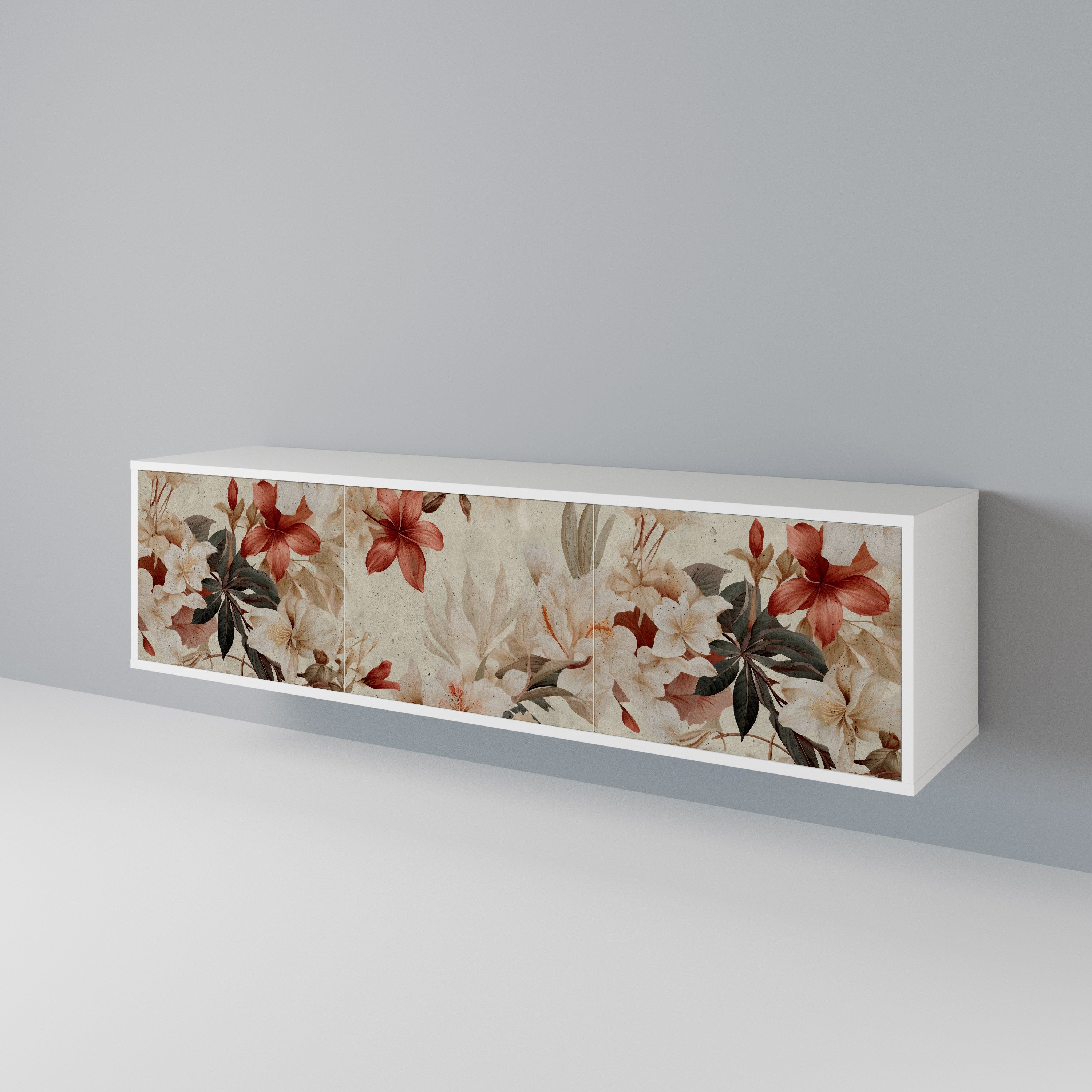 PETAL HARMONY Móvel de TV de 3 Portas