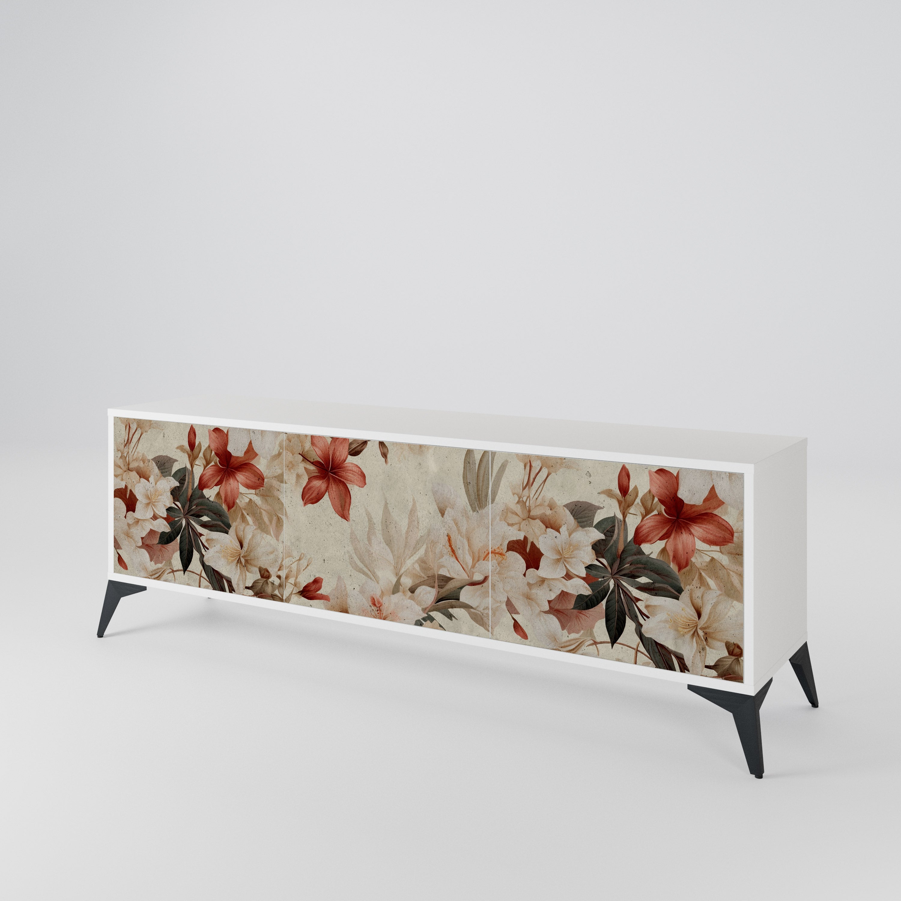 PETAL HARMONY Móvel de TV de 3 Portas