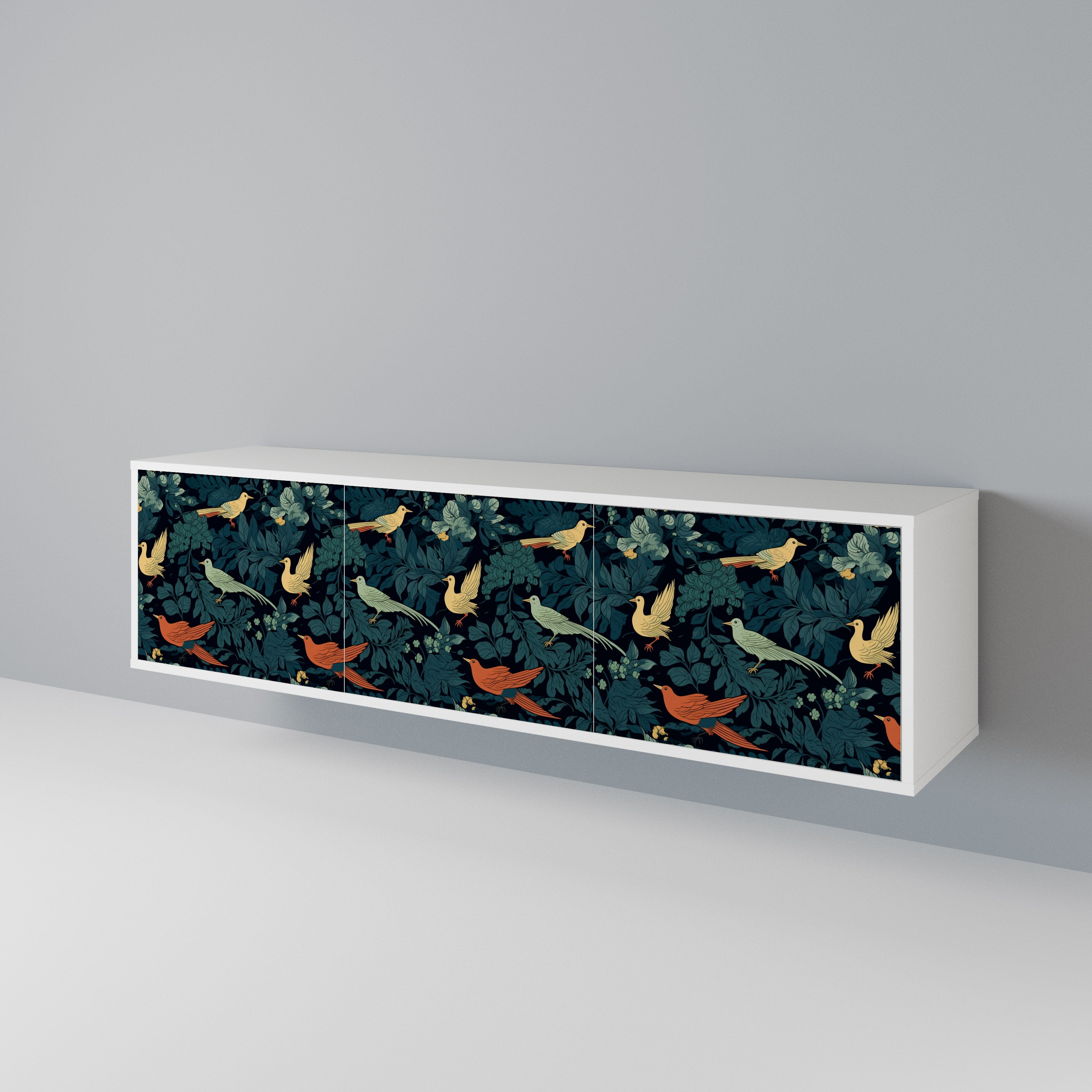 FOWL ORNAMENT Móvel de TV de 3 Portas