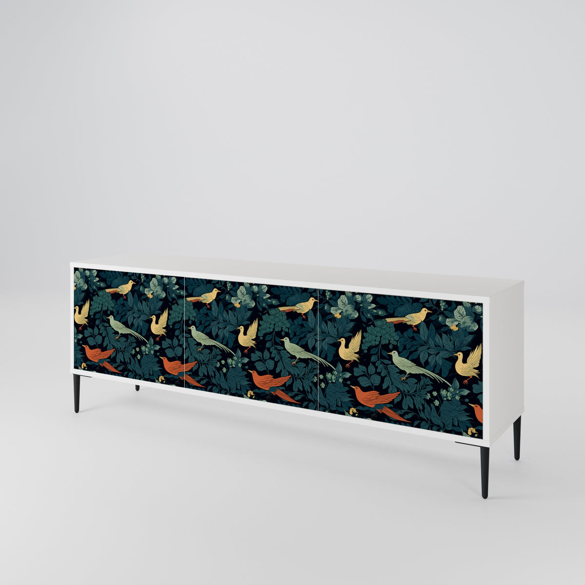 FOWL ORNAMENT Móvel de TV de 3 Portas