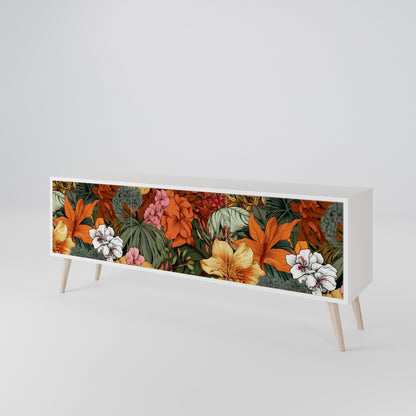 RADIANT FLORA 3-Door TV Cabinet