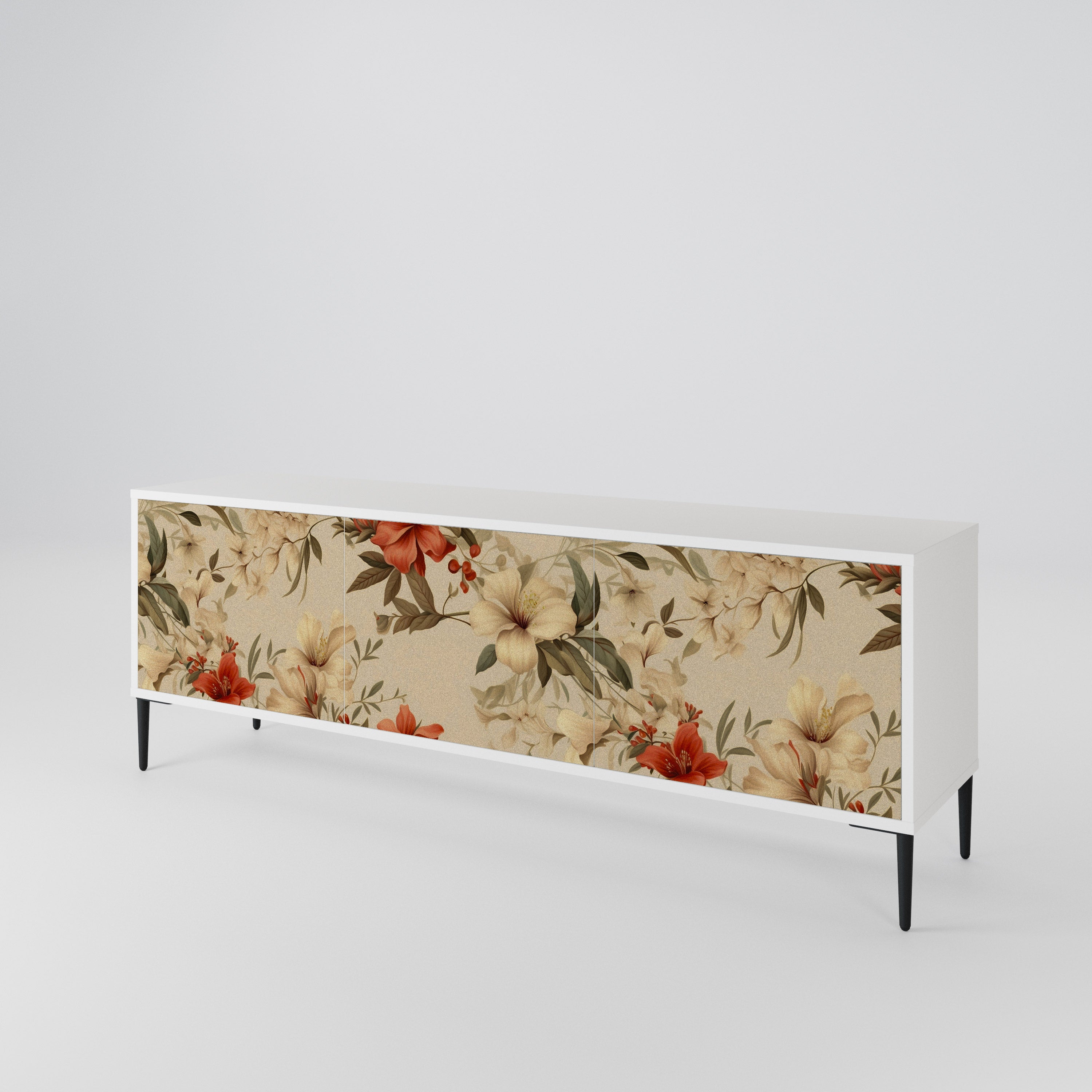 BLOOMING HARMONY Móvel de TV de 3 Portas